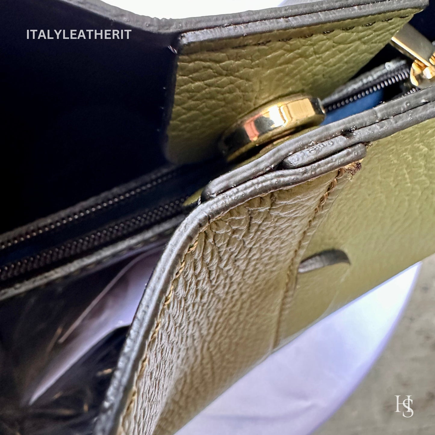 Italian Handmade Leather Bags For Woman l l Elegant Leather Tote From Florence || Made in Italy, Leather Bucket Bag