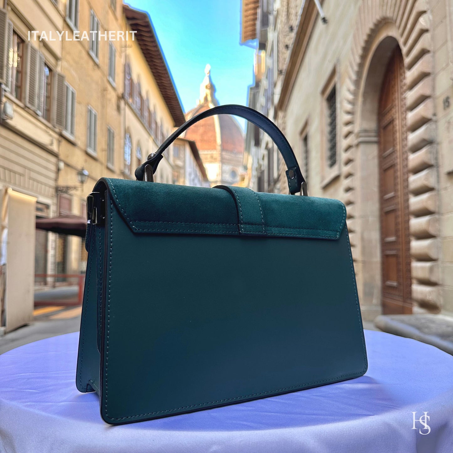 Italian Handmade Leather Bags For Women | Elegant Leather Tote From Florence | Made in Italy Special Tote Bag