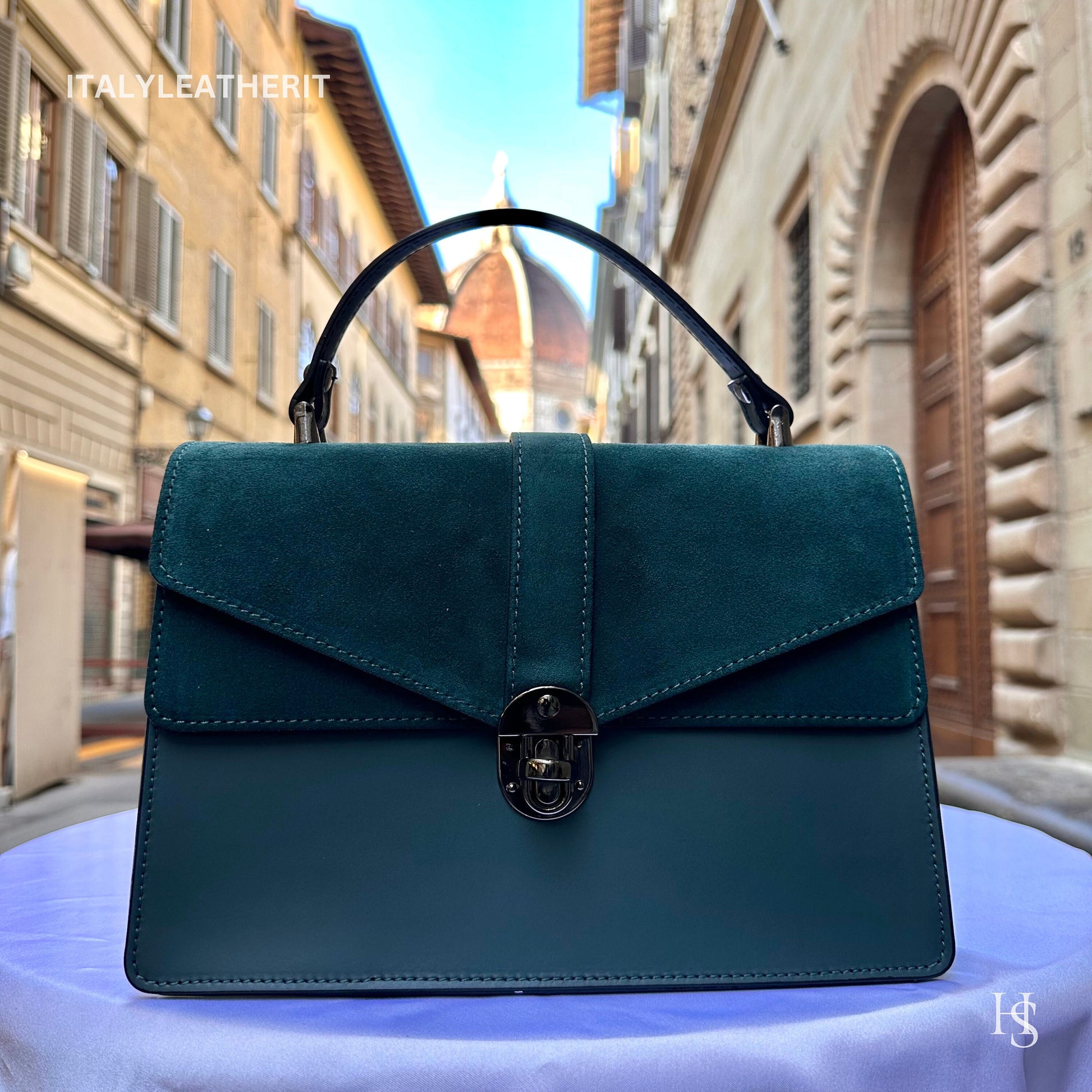 Italian Handmade Leather Bags For Women | Elegant Leather Tote From Florence | Made in Italy Special Tote Bag