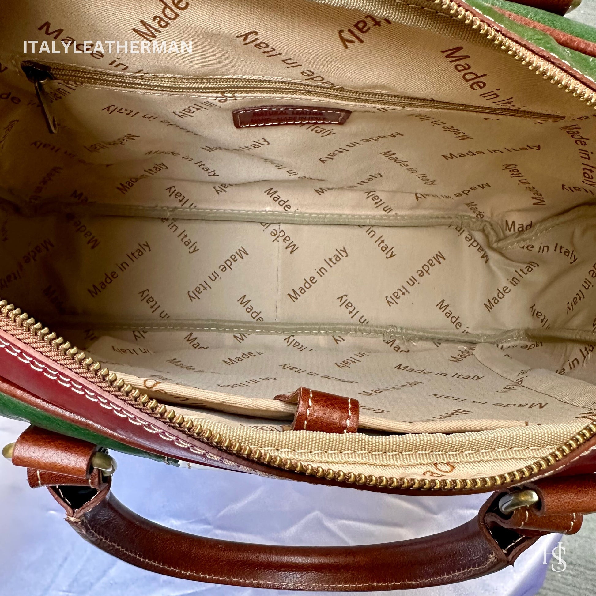 Italian Handmade Leather Briefcase Bags for Men | Elevate Your Style with Exquisite Craftsmanship made in Italy from Florence | shoulder bag