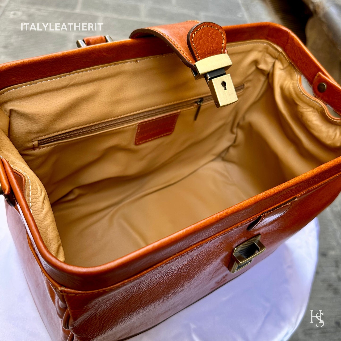 Italian Handmade Leather Doctor Bags | Medical Bag Purses | Made In Florence | Best Gift for Medical Professionals
