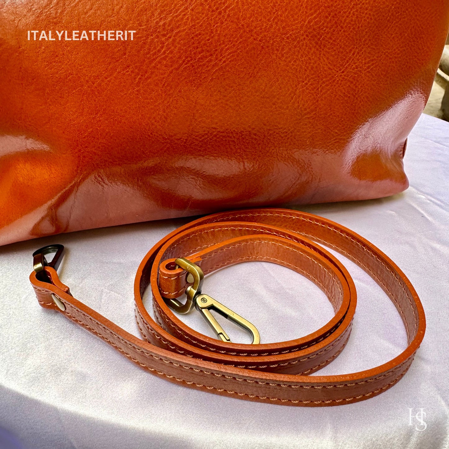 Italian Handmade Leather Bags For Women | Elegant Leather Tote From Florence | Made in Italy Full Grain Leather