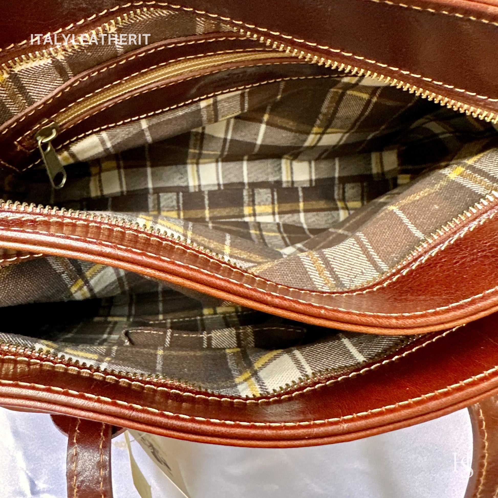 Italian Handmade Leather Bags For Women l l Elegant Leather Tote From Florence, Made in Italy