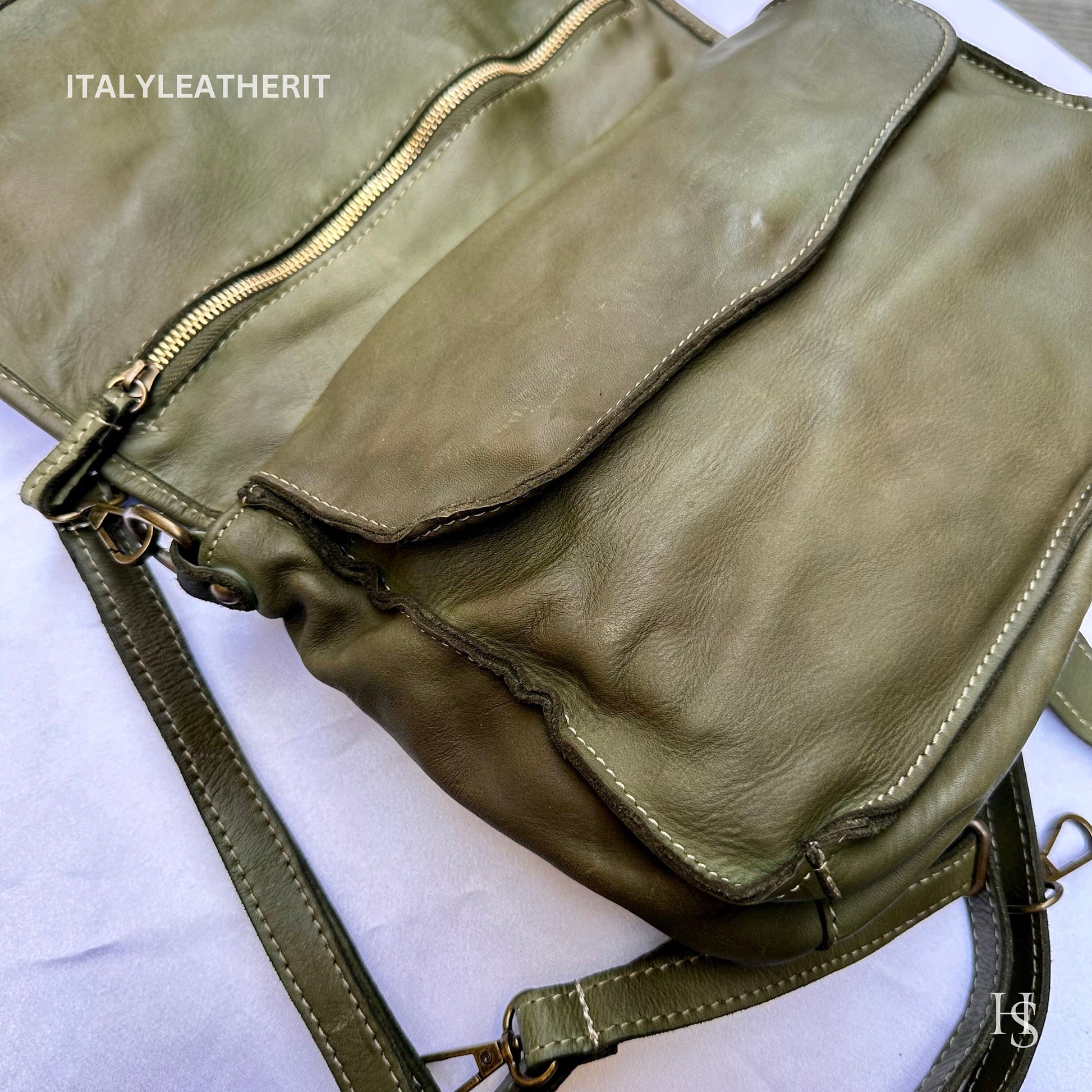 Italian Handmade Soft Leather Bags For Woman l l Soft Leather From Florence ll Intricate Weaving Made In Italy
