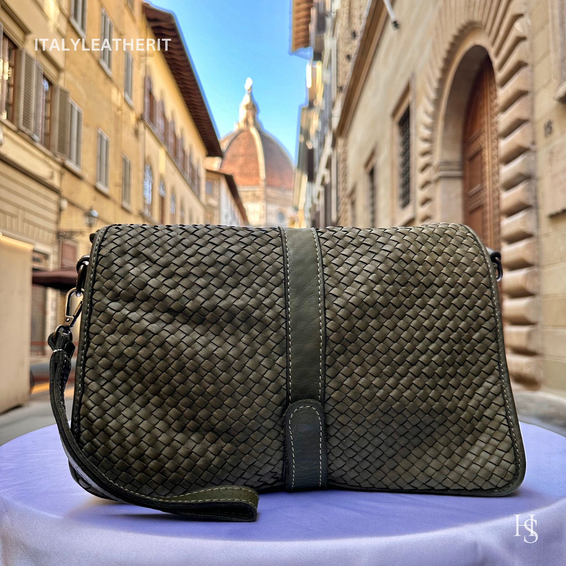 Italian Handmade Soft Leather Bags For Woman l l Soft Leather From Florence ll Intricate Weaving Made In Italy