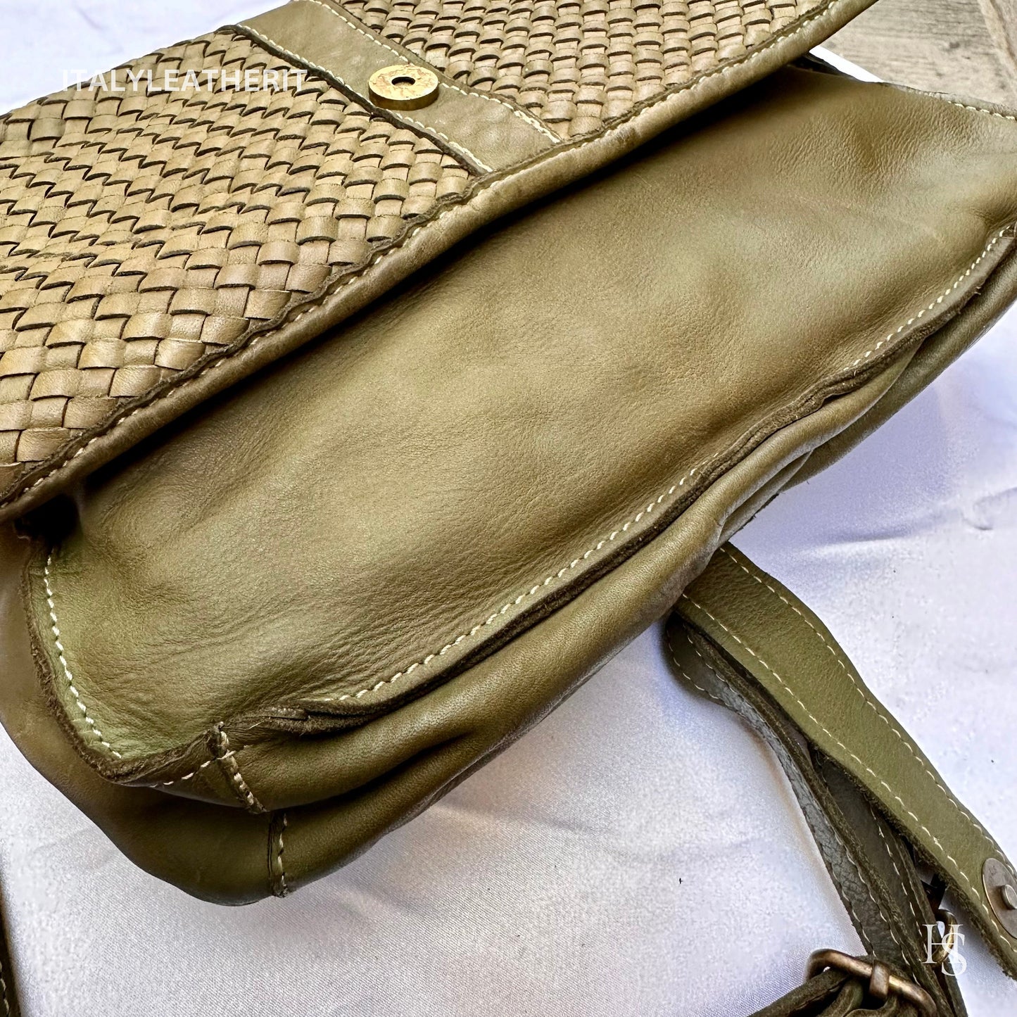 Italian Handmade Soft Leather Bags For Woman l l Soft Leather From Florence ll Intricate Weaving Made In Italy