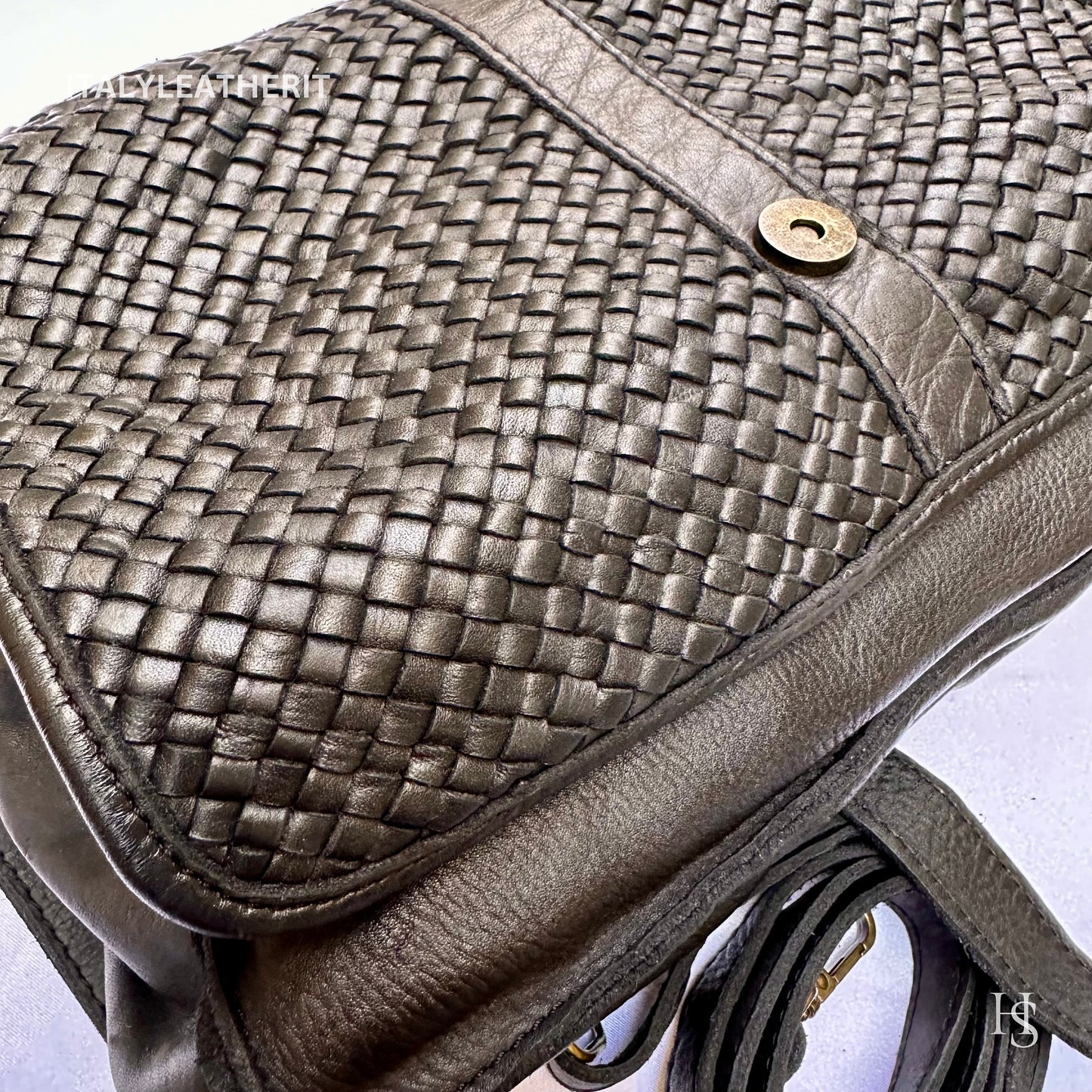 Italian Handmade Soft Leather Bags For Woman l l Soft Leather From Florence ll Intricate Weaving Made In Italy
