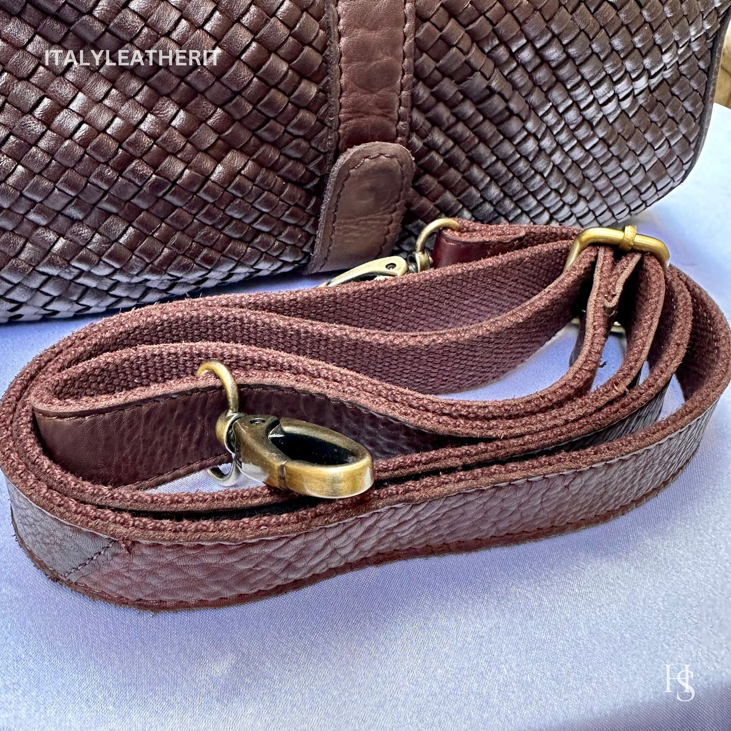 Italian Handmade Soft Leather Bags For Woman l l Soft Leather From Florence ll Intricate Weaving Made In Italy