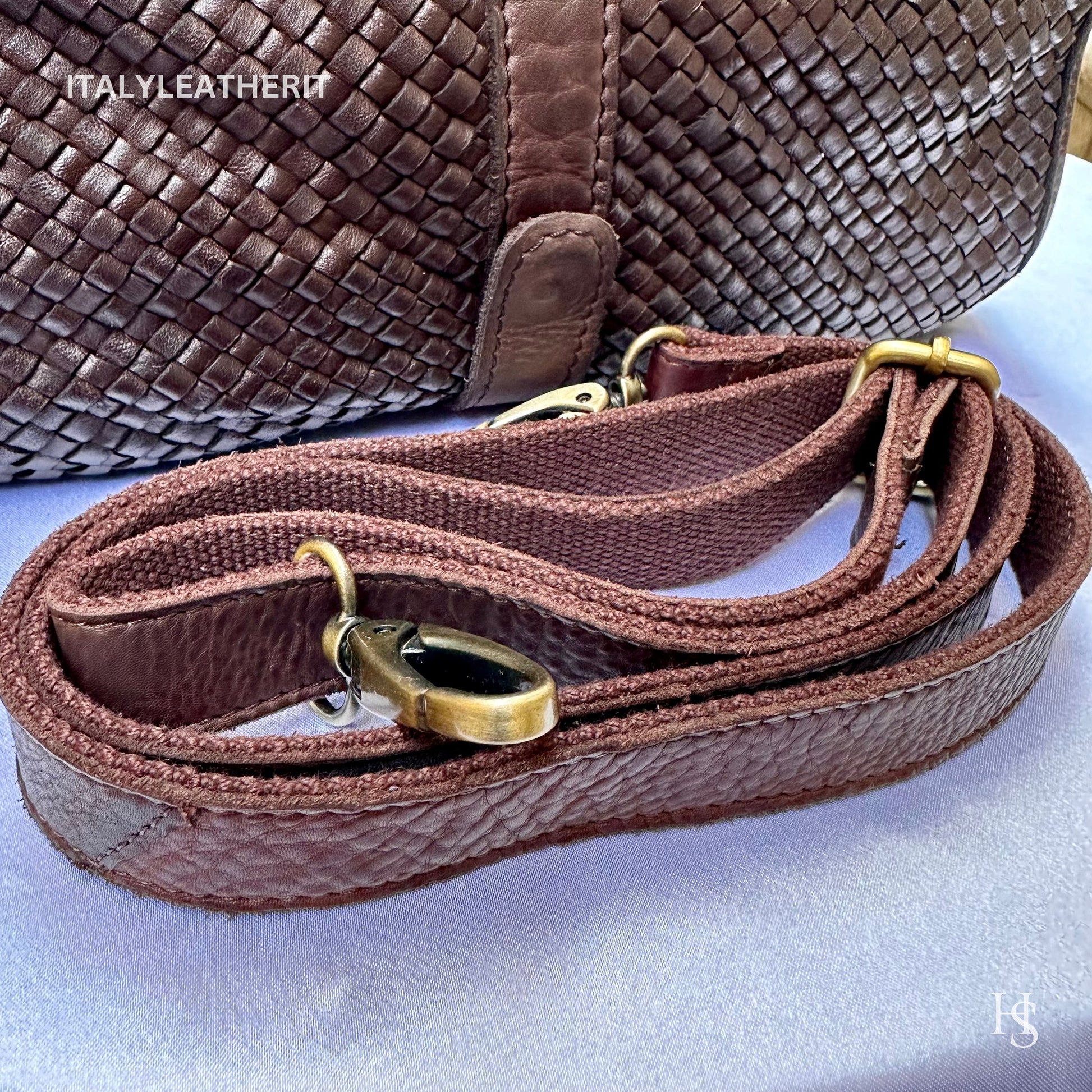 Italian Handmade Soft Leather Bags For Woman l l Soft Leather From Florence ll Intricate Weaving Made In Italy