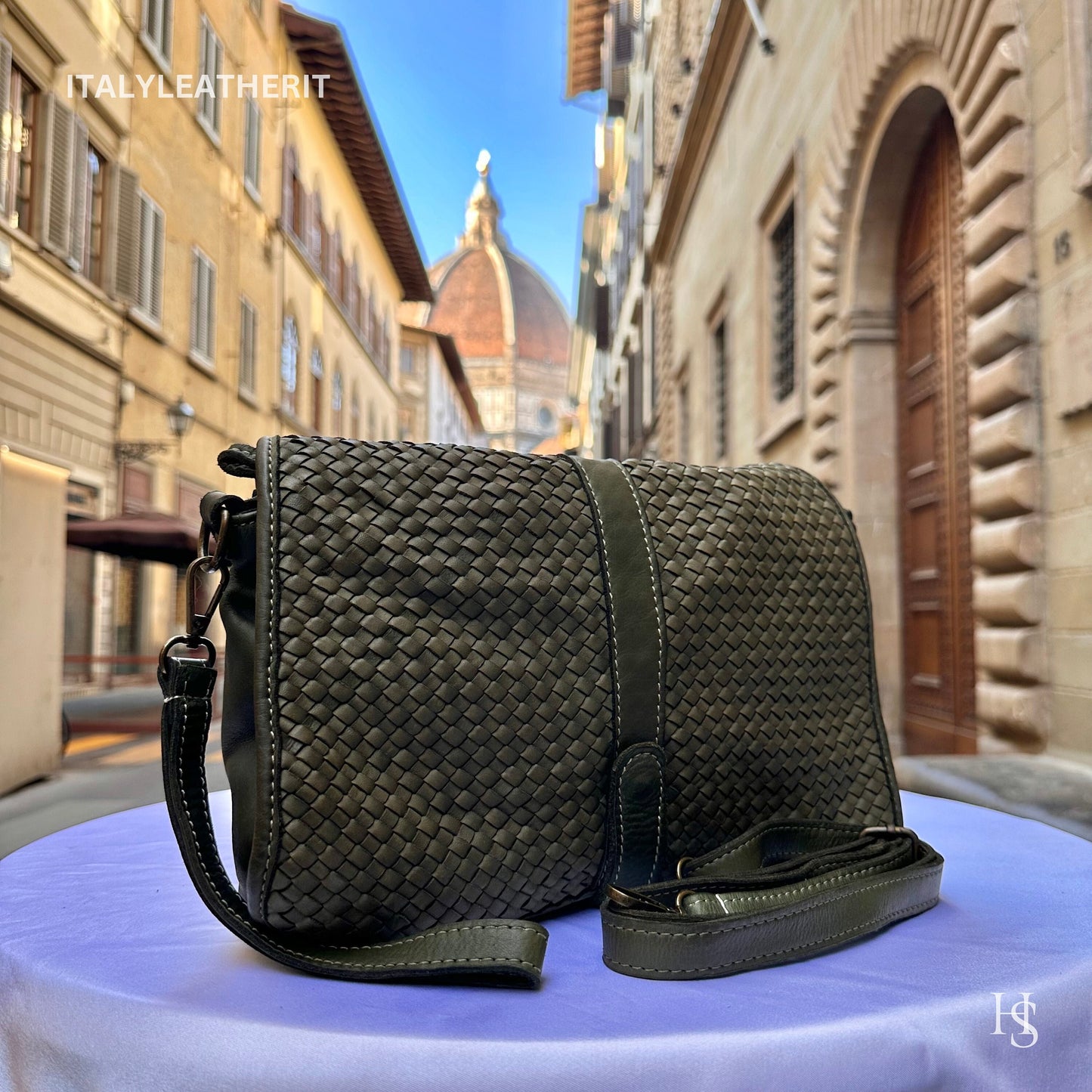Italian Handmade Soft Leather Bags For Woman l l Soft Leather From Florence ll Intricate Weaving Made In Italy