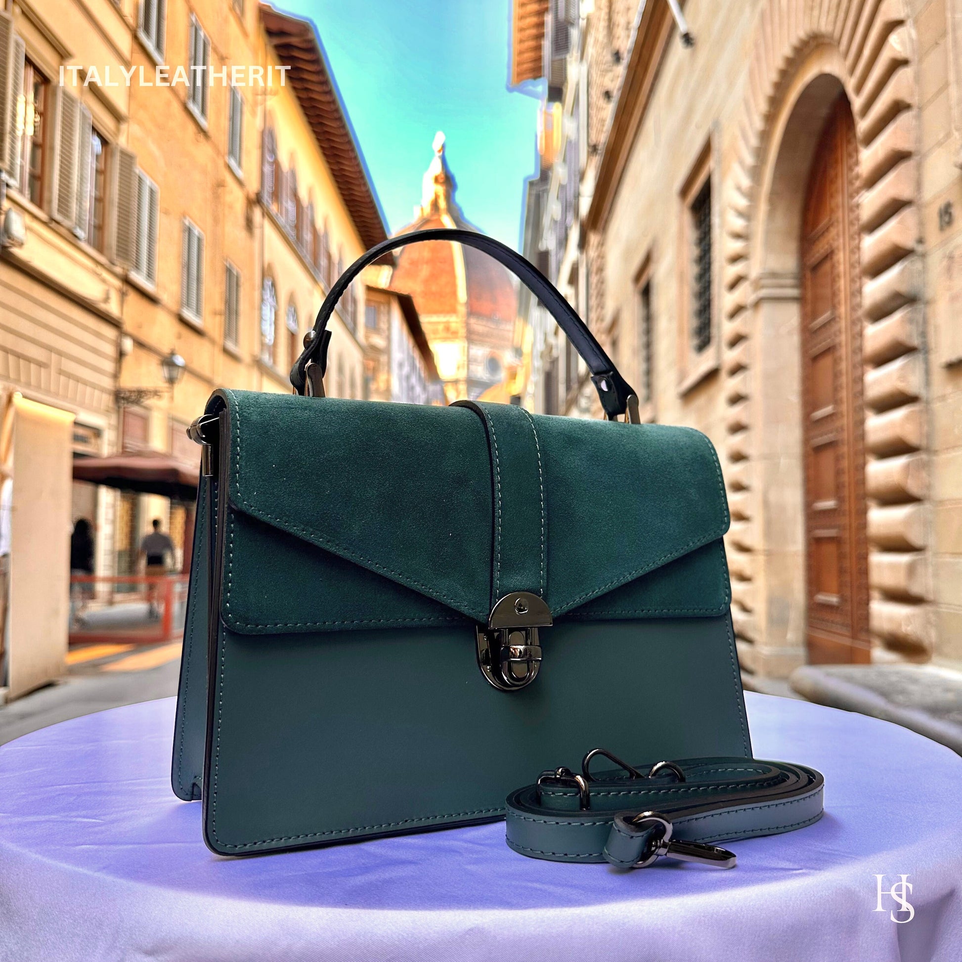 Italian Handmade Leather Bags For Women | Elegant Leather Tote From Florence | Made in Italy Special Tote Bag