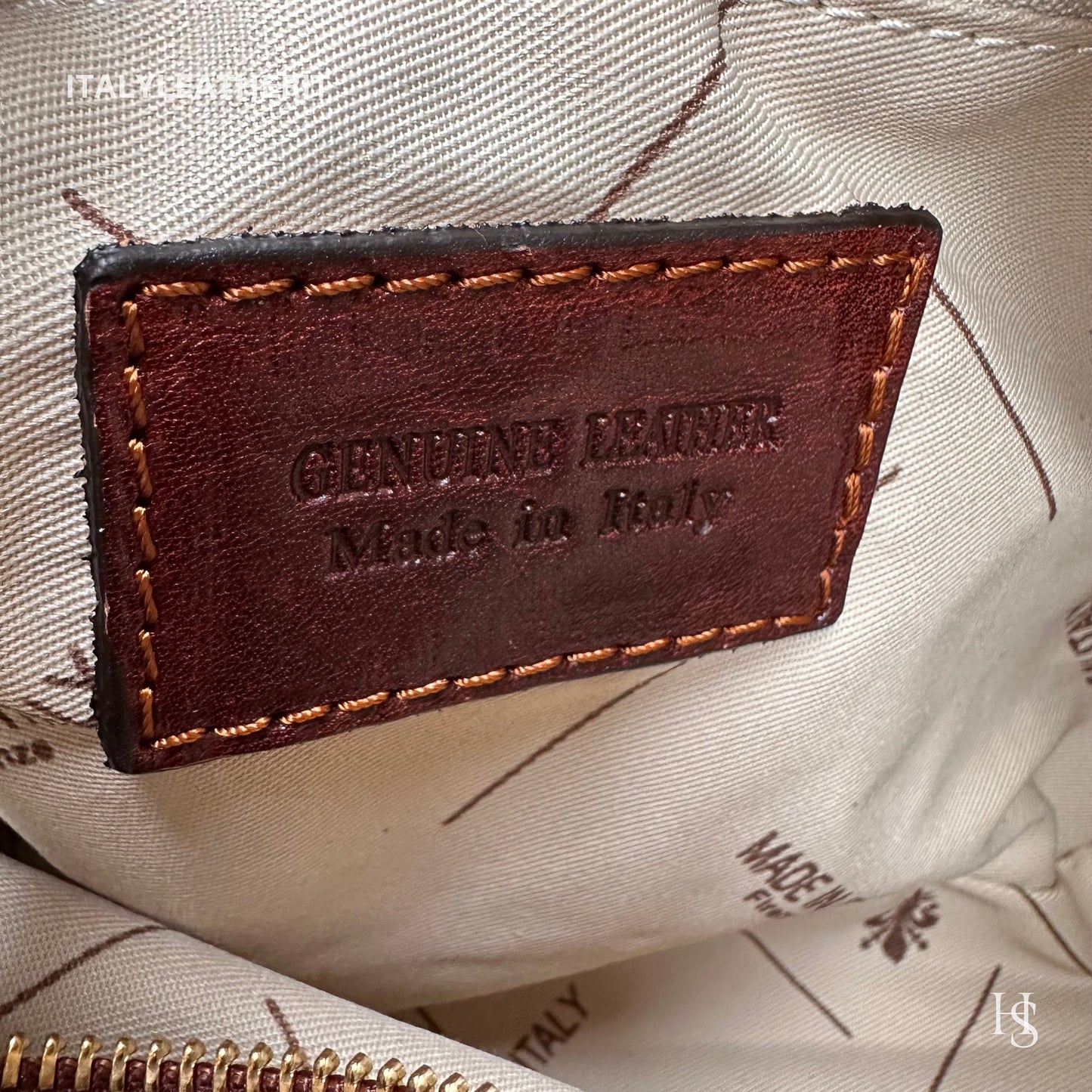 Italian Handmade Italian Leather Toiletry Unisex from Florence ll Made In Italy, leather dopp kit