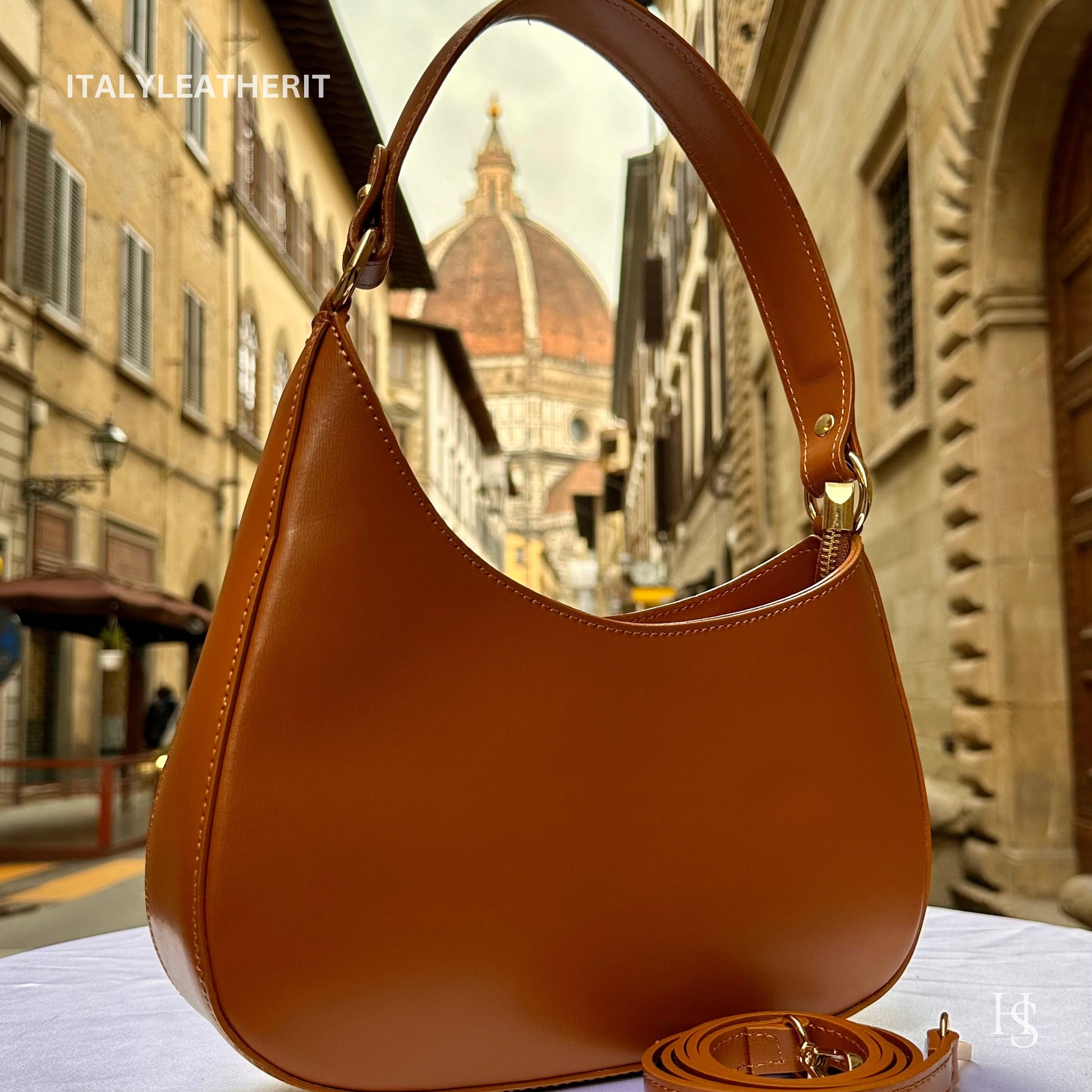 Italian Handmade Leather Bags For Woman l l Elegant Leather Tote From Florence