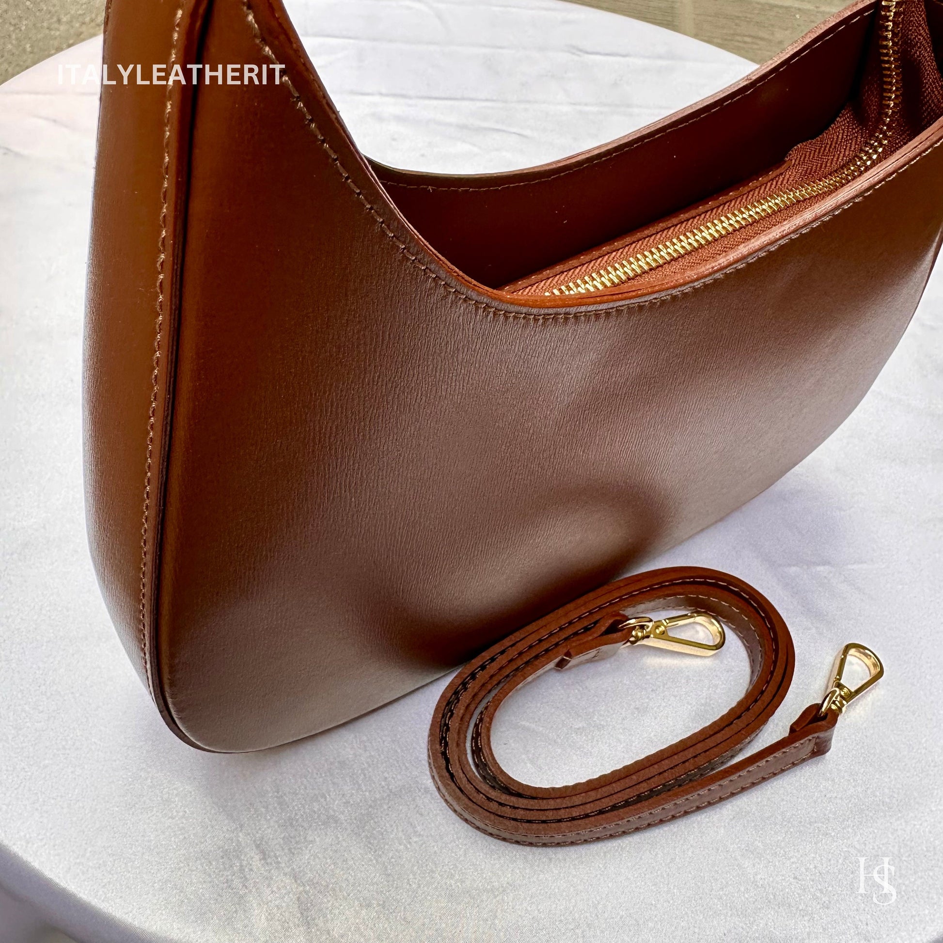 Italian Handmade Leather Bags For Women l Elegant Leather Tote From Florence, perfect gift for her