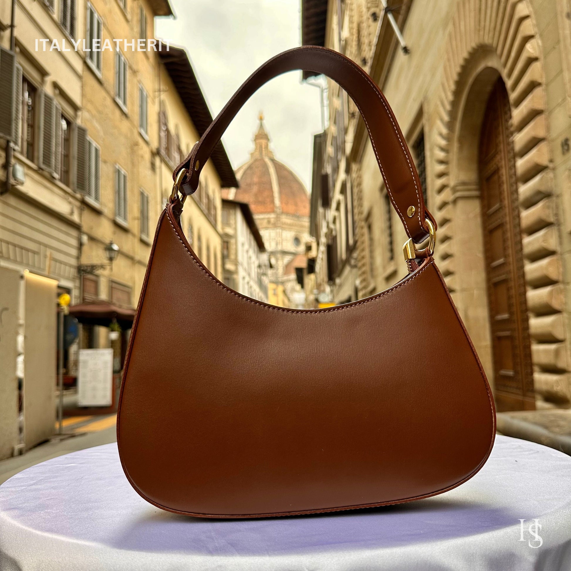 Italian Handmade Leather Bags For Women l Elegant Leather Tote From Florence, perfect gift for her