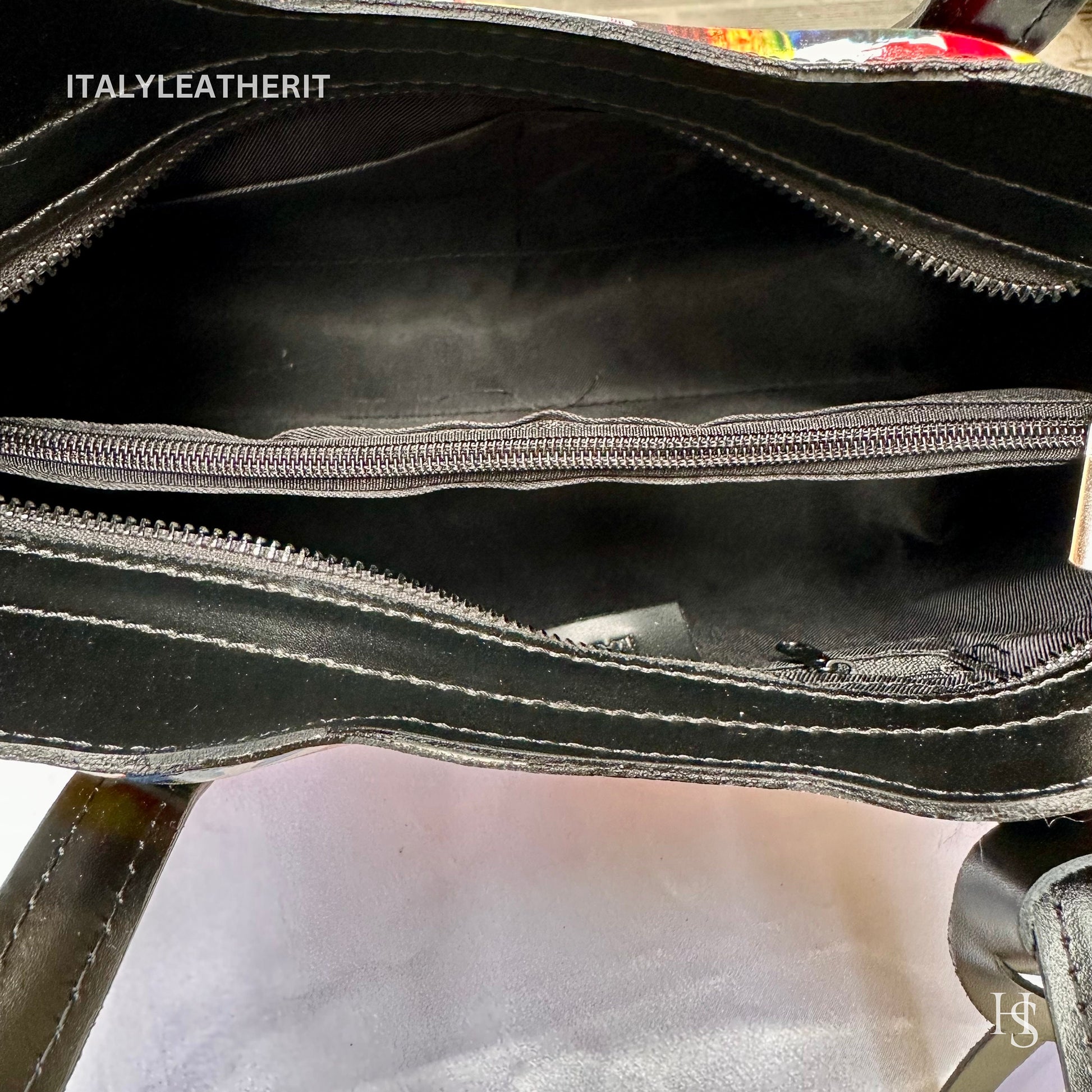 Italian Handmade Leather Bags For Women l Elegant Leather Tote From Florence | Made in Italy, Colorful bag