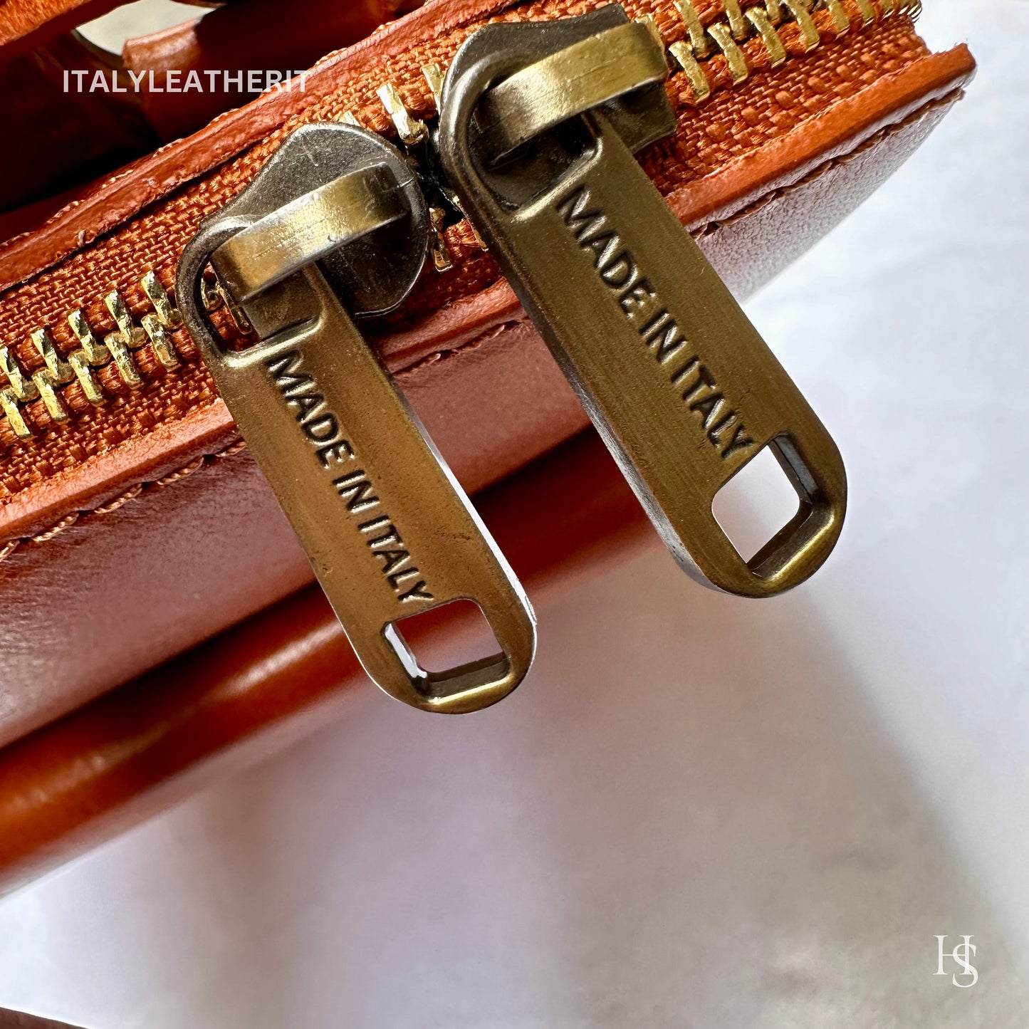 Italian Unisex Handmade Tuscan Leather Backpack From Florence, Made In Italy, Computer bag