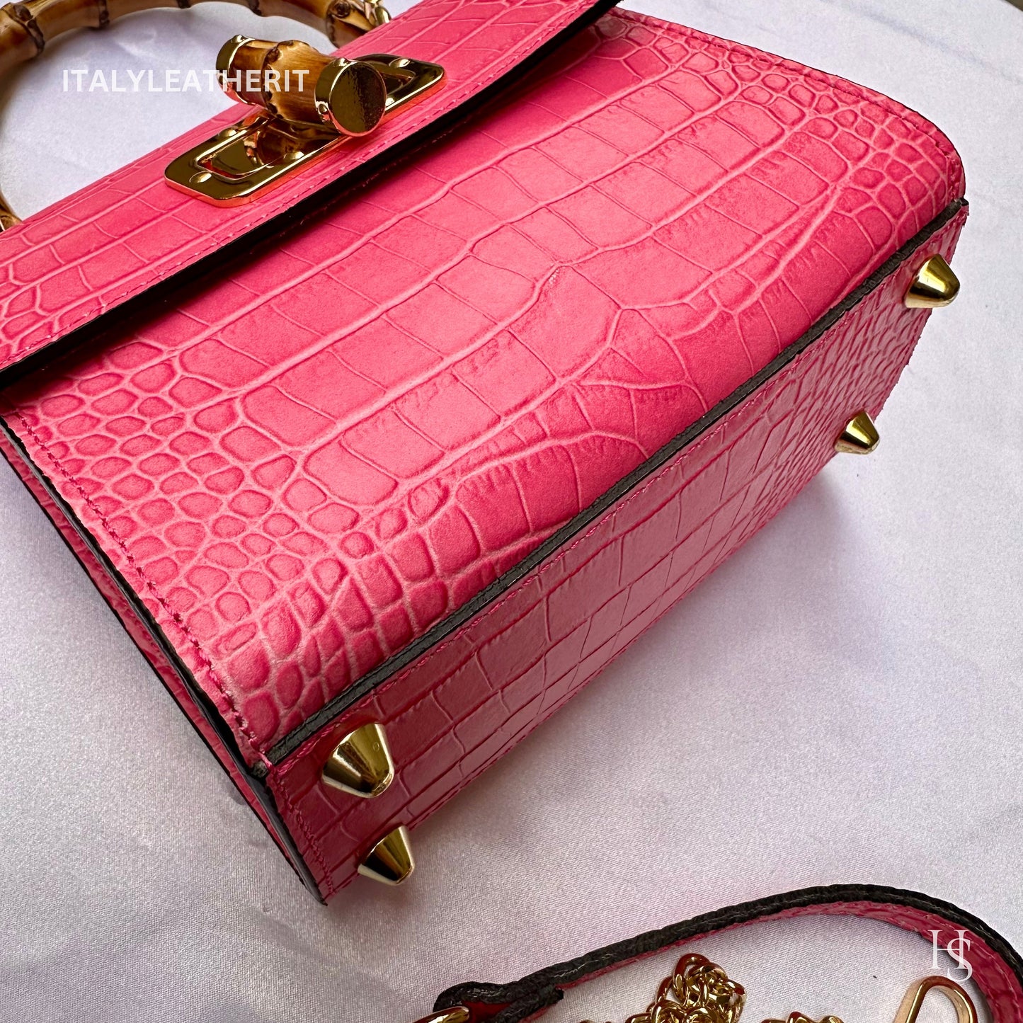 Italian Handmade Leather Bags for Women | Elegant Leather Tote from Florence - Medium-Sized