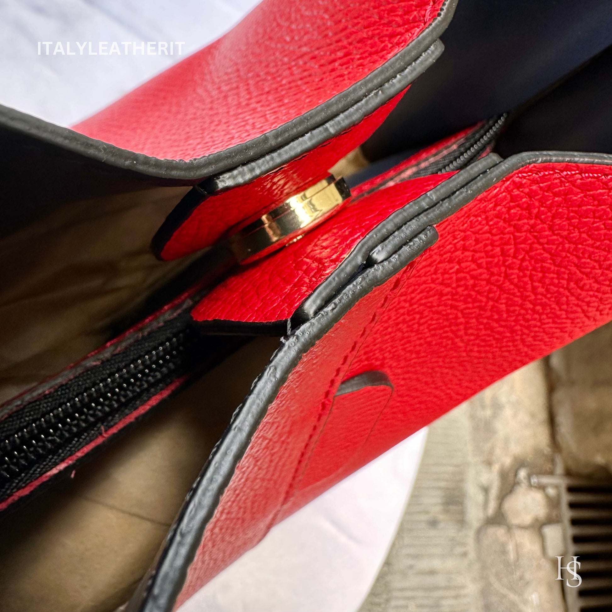 Italian Handmade Leather Bags For Woman l Elegant Leather Tote From Florence | Made in Italy, Bucket bag