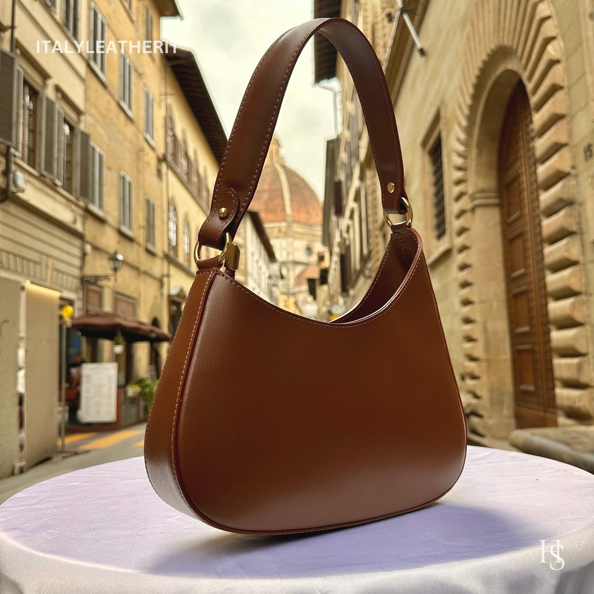 Italian Handmade Leather Bags For Women l Elegant Leather Tote From Florence, perfect gift for her
