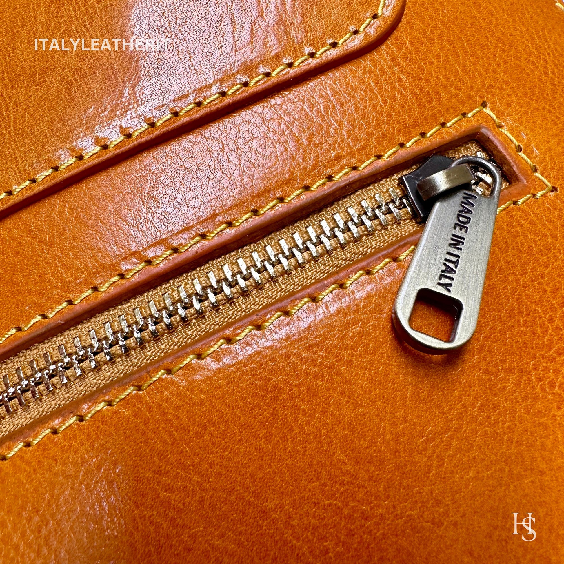 Italian Unisex Handmade Tuscan Leather Backpack From Florence, Made In Italy, Computer bag, Elegant backpack