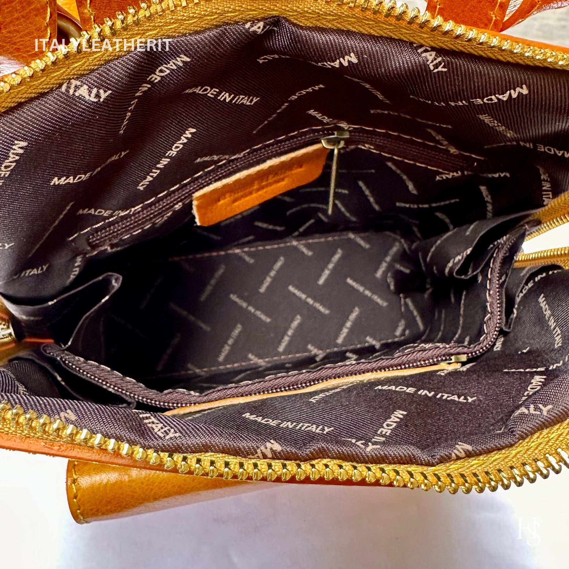 Italian Unisex Handmade Tuscan Leather Backpack From Florence, Made In Italy, Computer bag, Elegant backpack