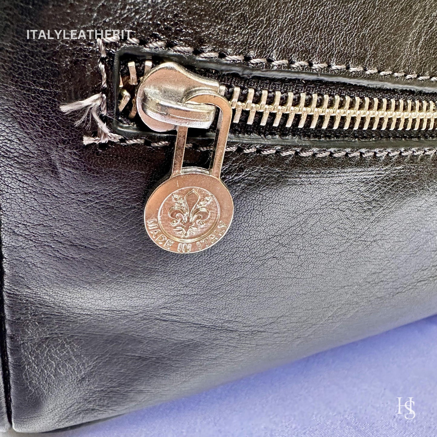 Italian Handmade Italian Leather Toiletry Unisex from Florence ll Made In Italy,leather dopp kit