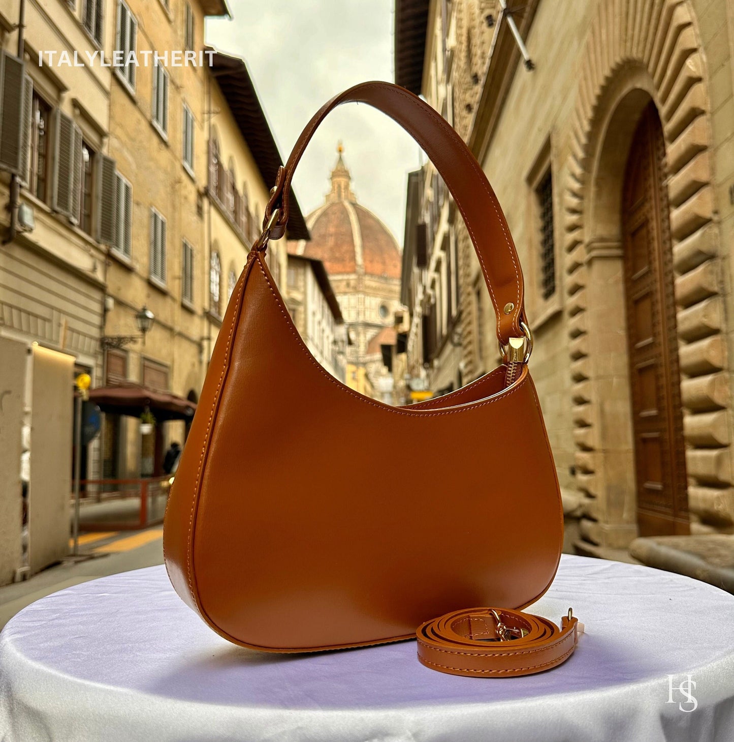 Italian Handmade Leather Bags For Woman l l Elegant Leather Tote From Florence