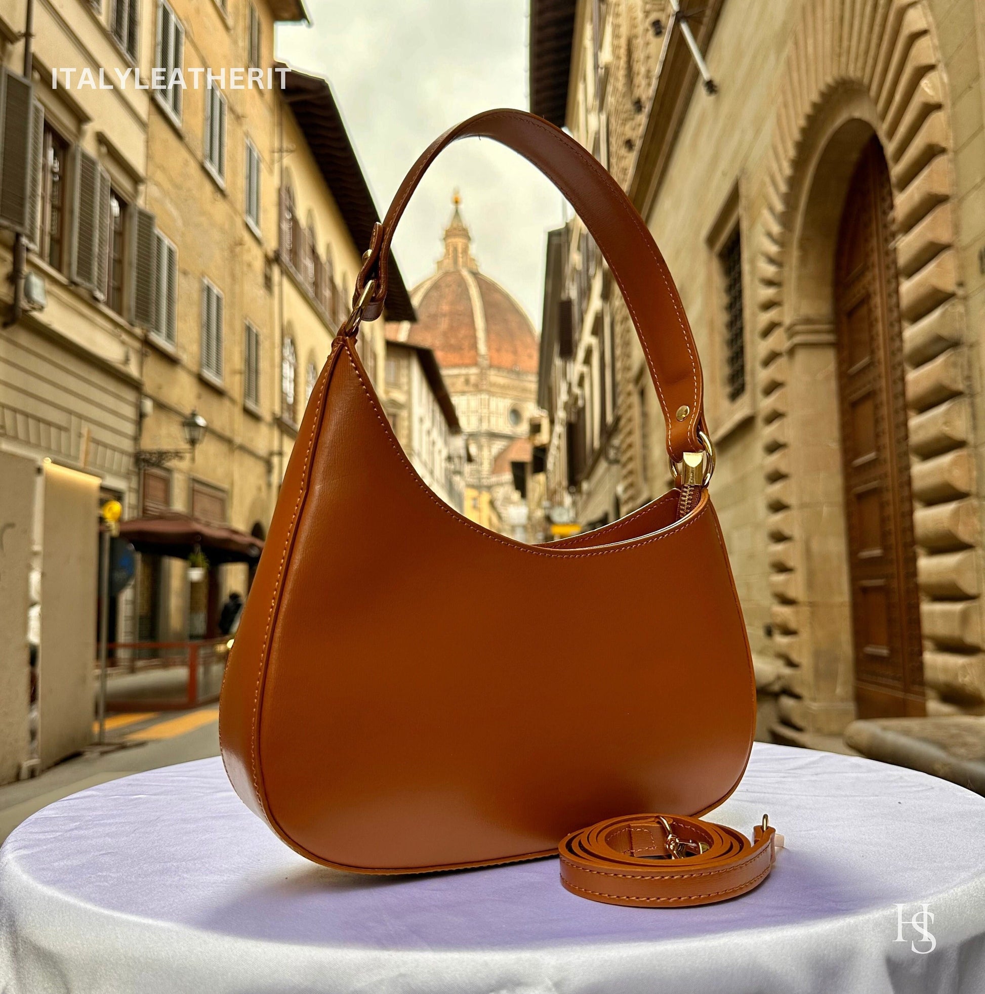 Italian Handmade Leather Bags For Woman l l Elegant Leather Tote From Florence
