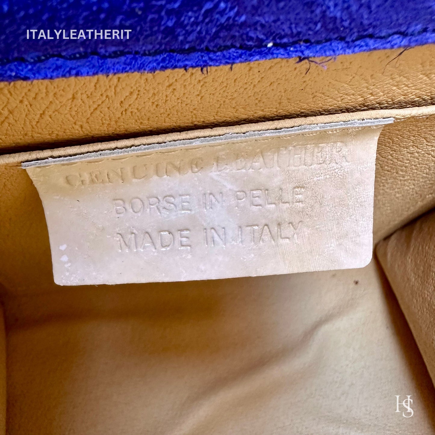 Italian Handmade Leather Bags for Women | Elegant Leather Tote from Florence - Medium-Sized, blue purse