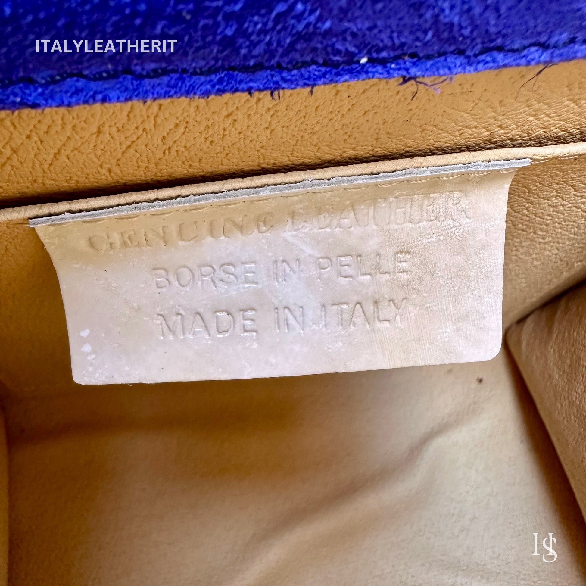 Italian Handmade Leather Bags for Women | Elegant Leather Tote from Florence - Medium-Sized, blue purse