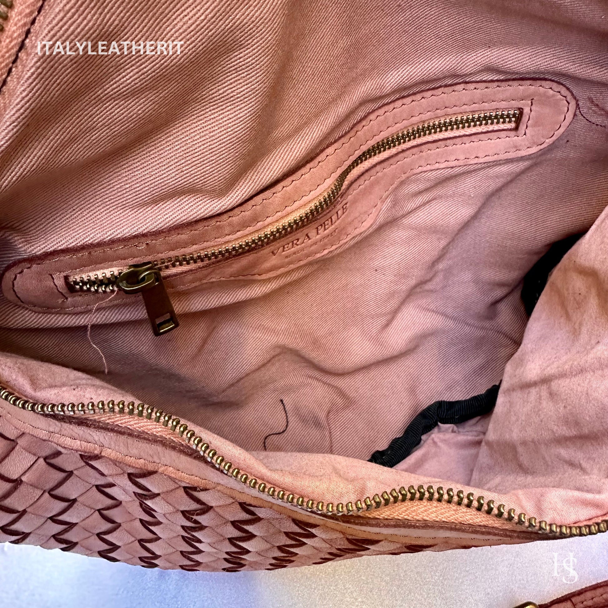 Italian Handmade Leather Sling Bag for Unisex Made In Italy from Florence | Waist Bag