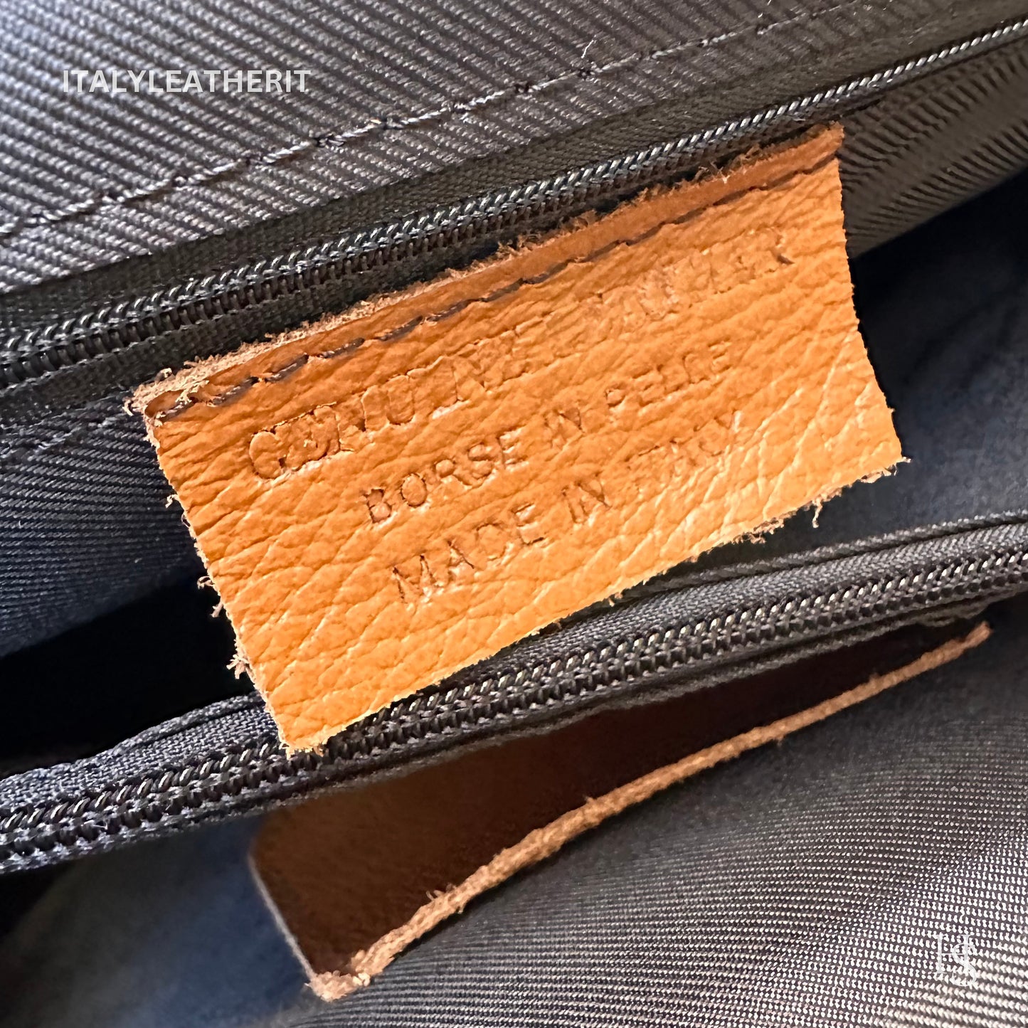 Italian Handmade Leather Bags For Woman l l Elegant Leather Tote From Florence, Brown Leather Tote , Lock bag