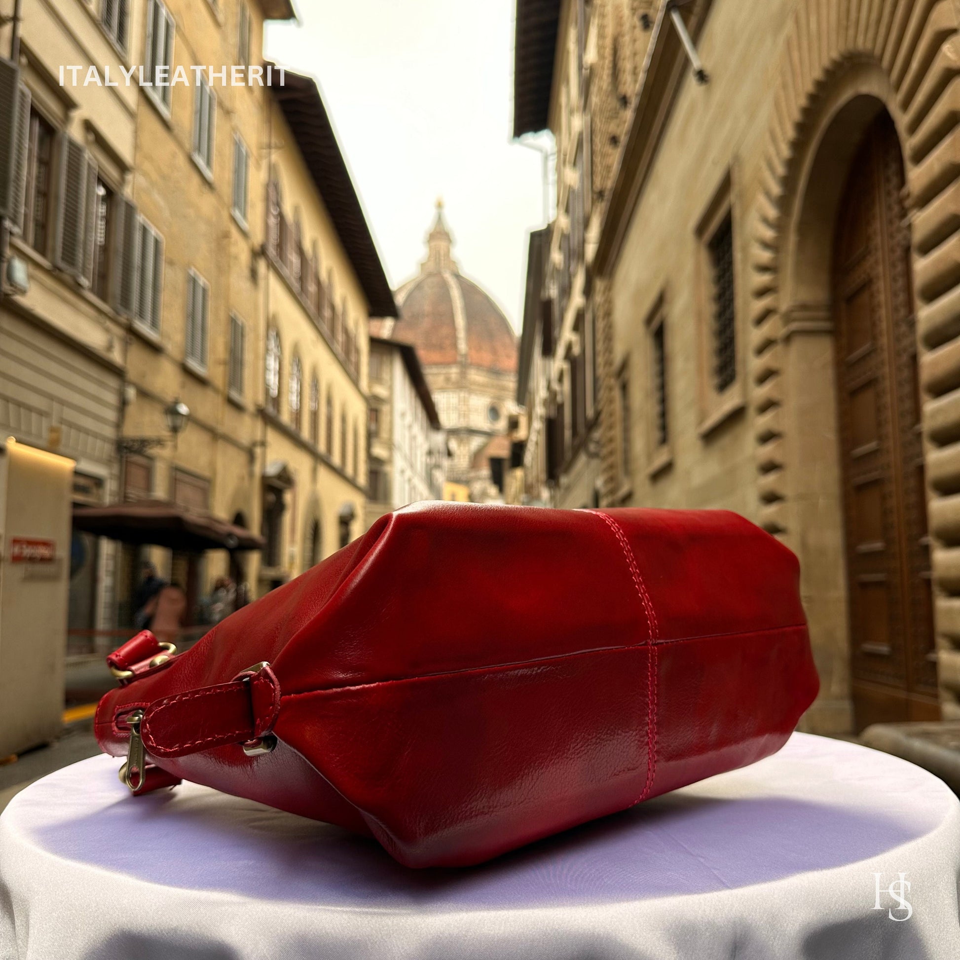 Italian Handmade Leather Bags For Women l l Elegant Leather Tote From Florence, Made in Italy