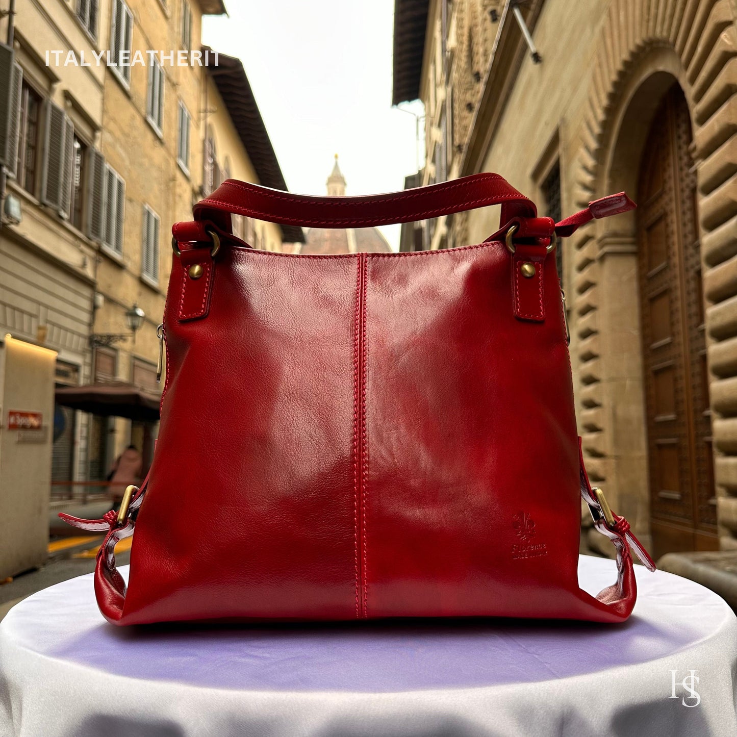 Italian Handmade Leather Bags For Women l l Elegant Leather Tote From Florence, Made in Italy