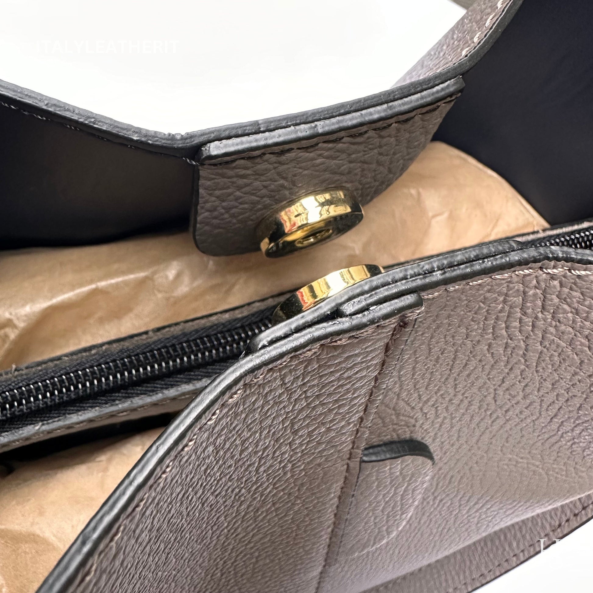 Italian Handmade Leather Bags For Woman l l Elegant Leather Tote From Florence || Made in Italy, Bucket bag