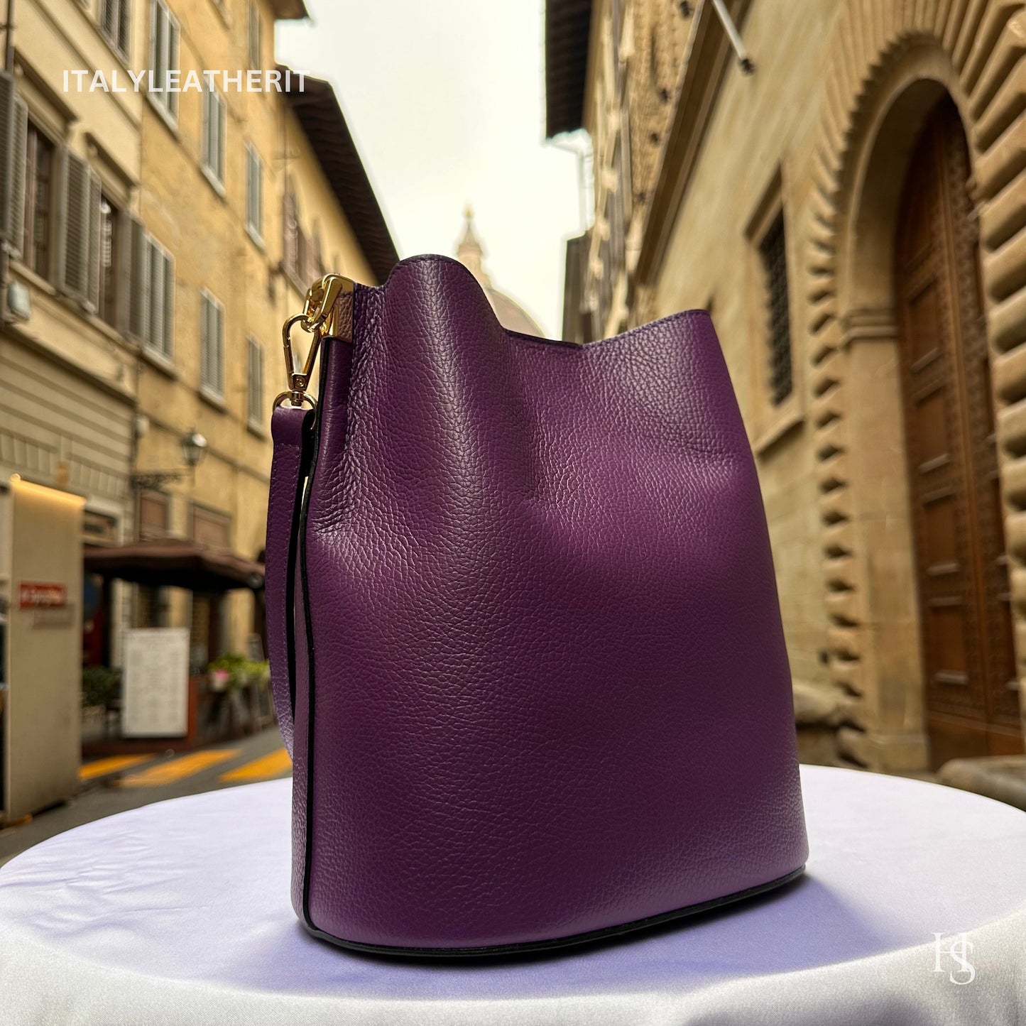 Italian Handmade Leather Bags For Woman l l Elegant Leather Tote From Florence || Made in Italy