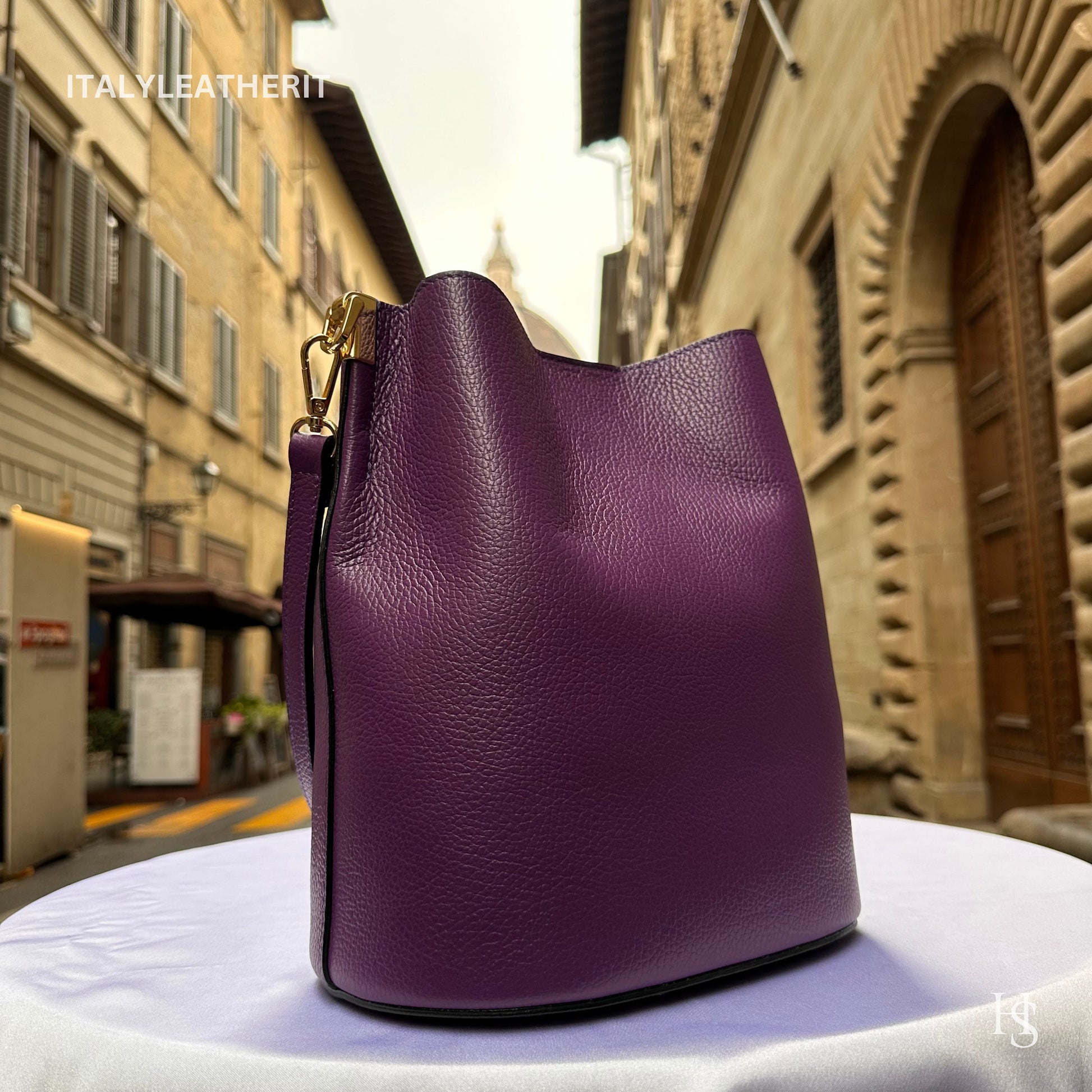 Italian Handmade Leather Bags For Woman l l Elegant Leather Tote From Florence || Made in Italy