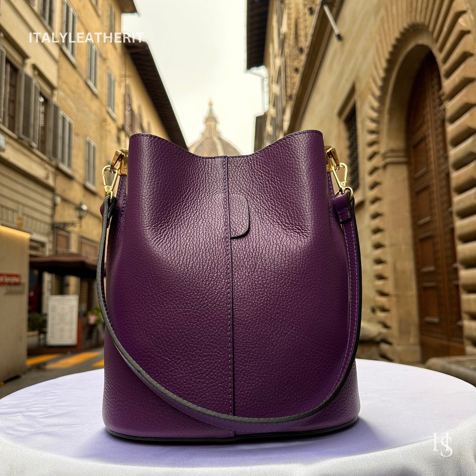 Italian Handmade Leather Bags For Woman l l Elegant Leather Tote From Florence || Made in Italy