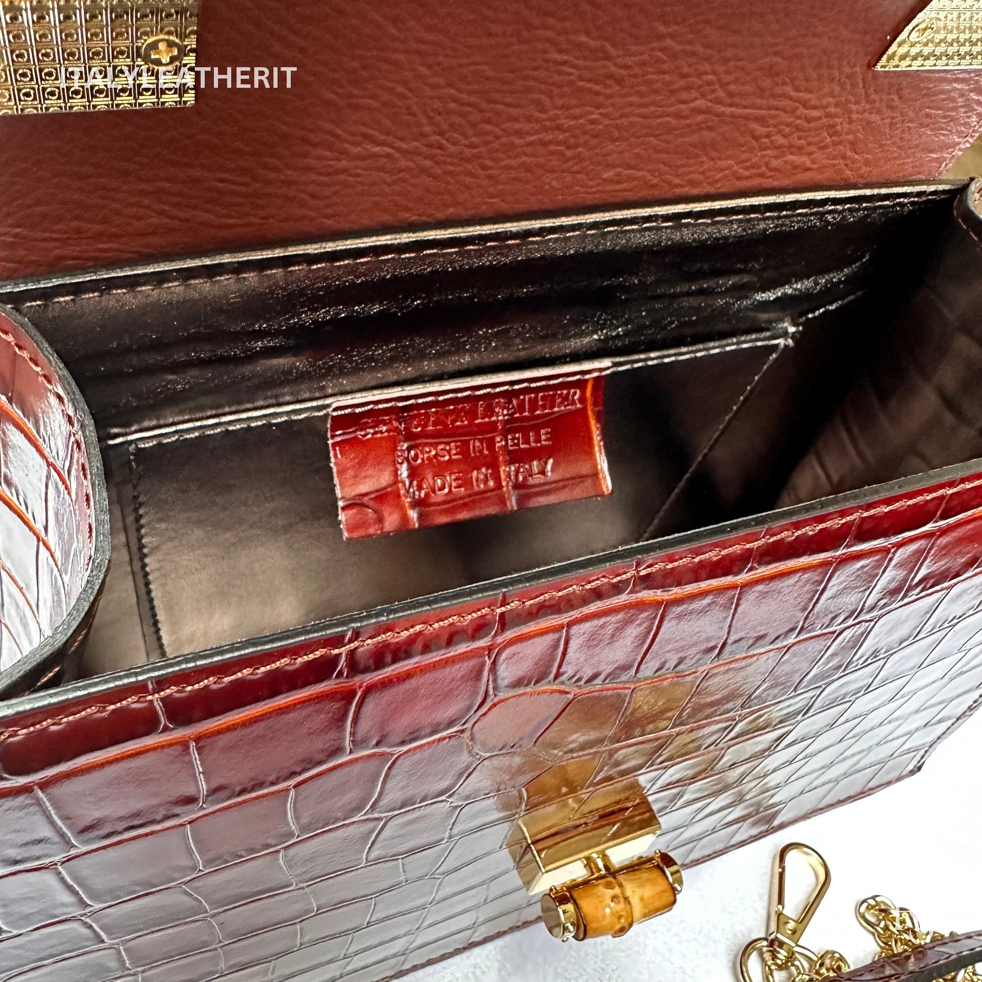 Italian Handmade Leather Bags For Woman l l Elegant Leather Tote From Florence | Made in Italy