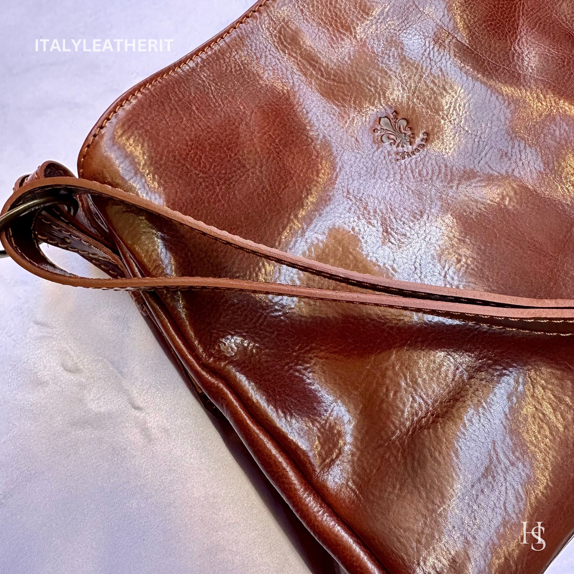 Italian Handmade Leather Bags For Woman l l Elegant Leather Tote From Florence, Made In Italy, Green purse
