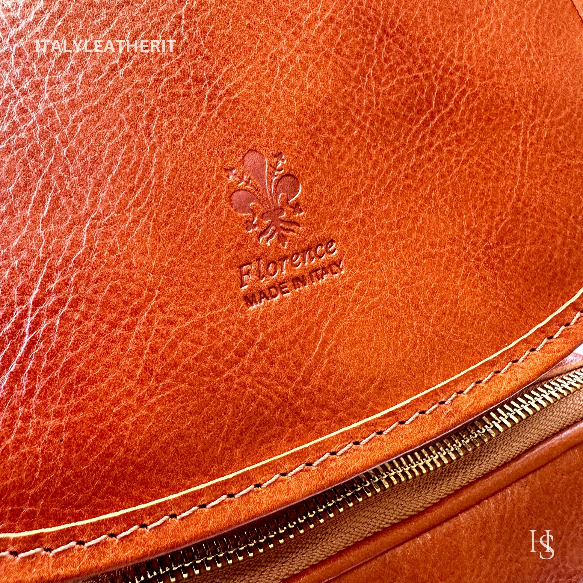 Italian Handmade Unisex Tuscan Leather Backpack from Florence, Italy – Stylish, Authentic, and Durable