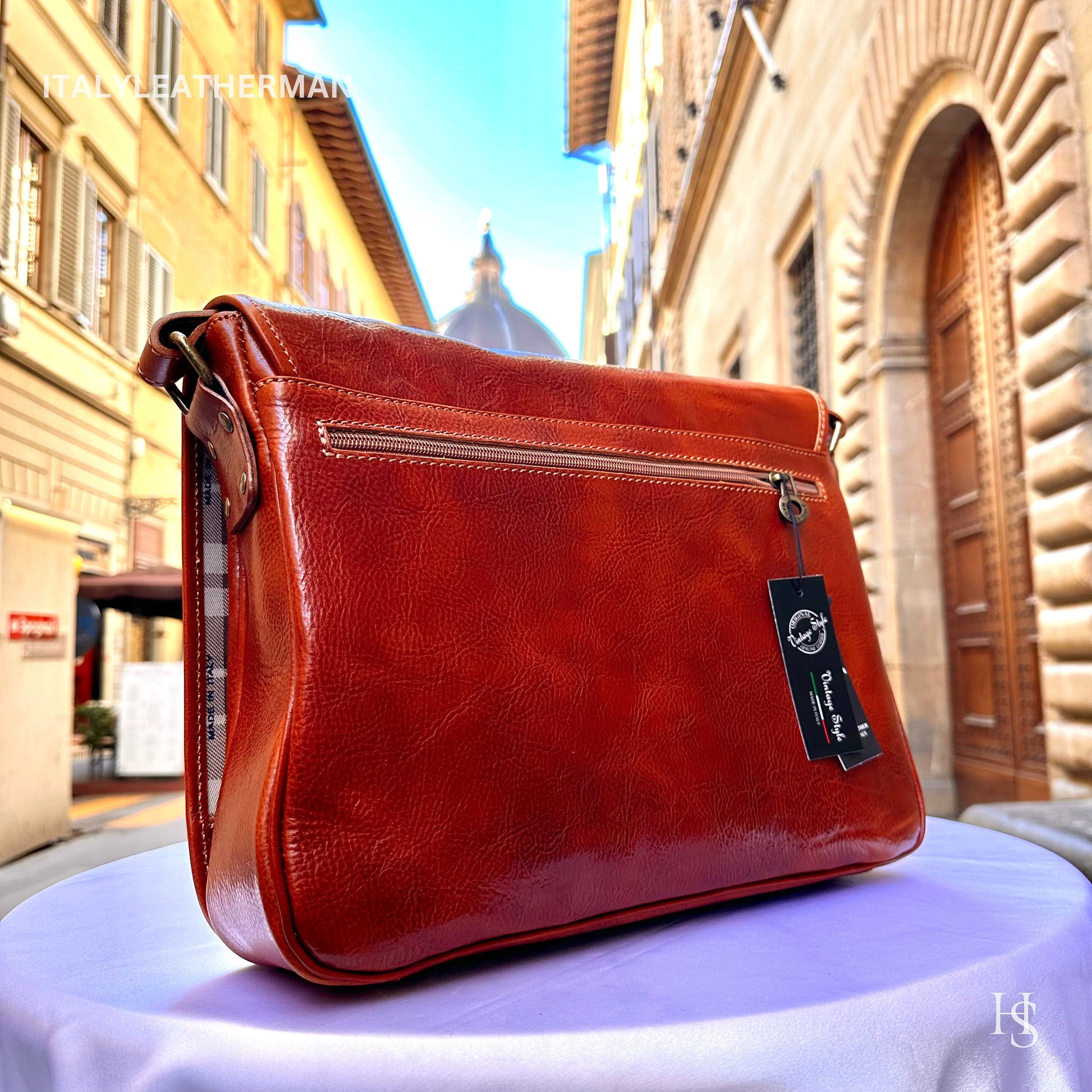 Italian Handmade Leather Satchels Bags for Men | Elevate Your Style with Exquisite Craftsmanship made in Italy