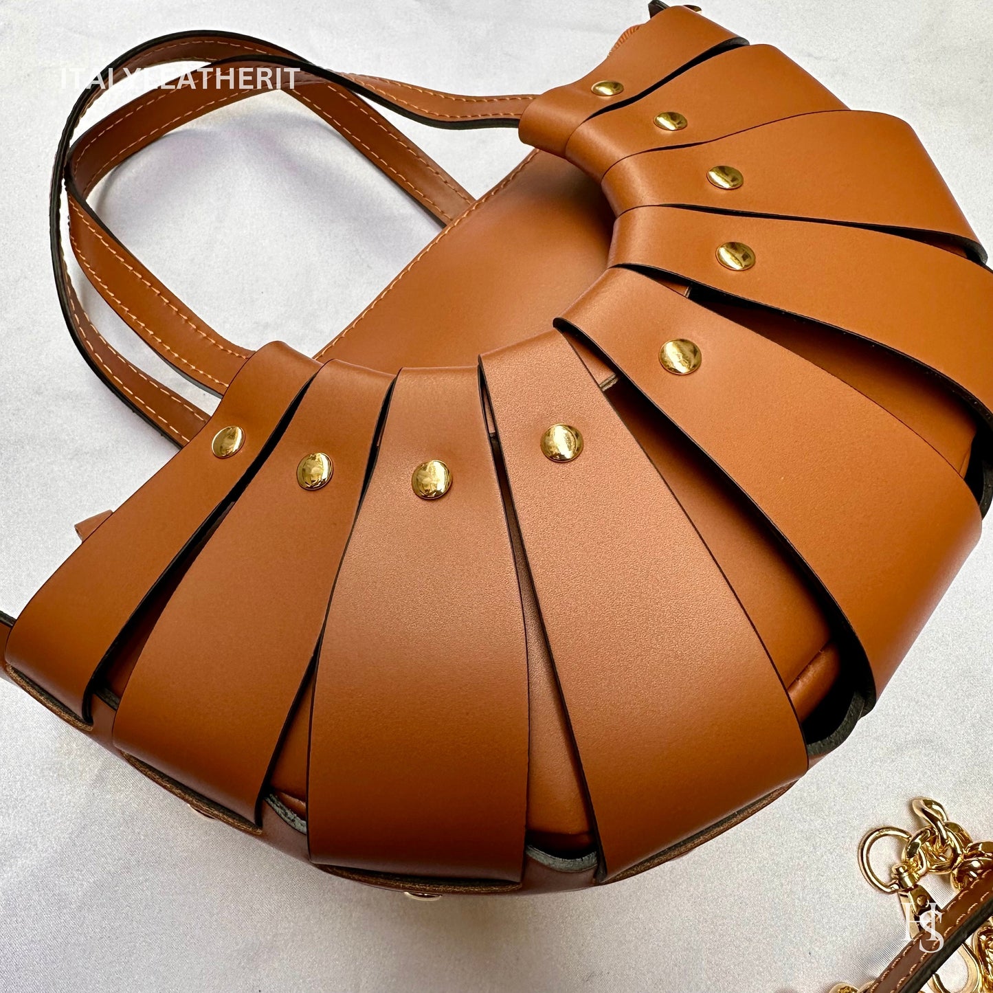 Italian Handmade Leather Bags For Woman l l Elegant Leather Tote From Florence