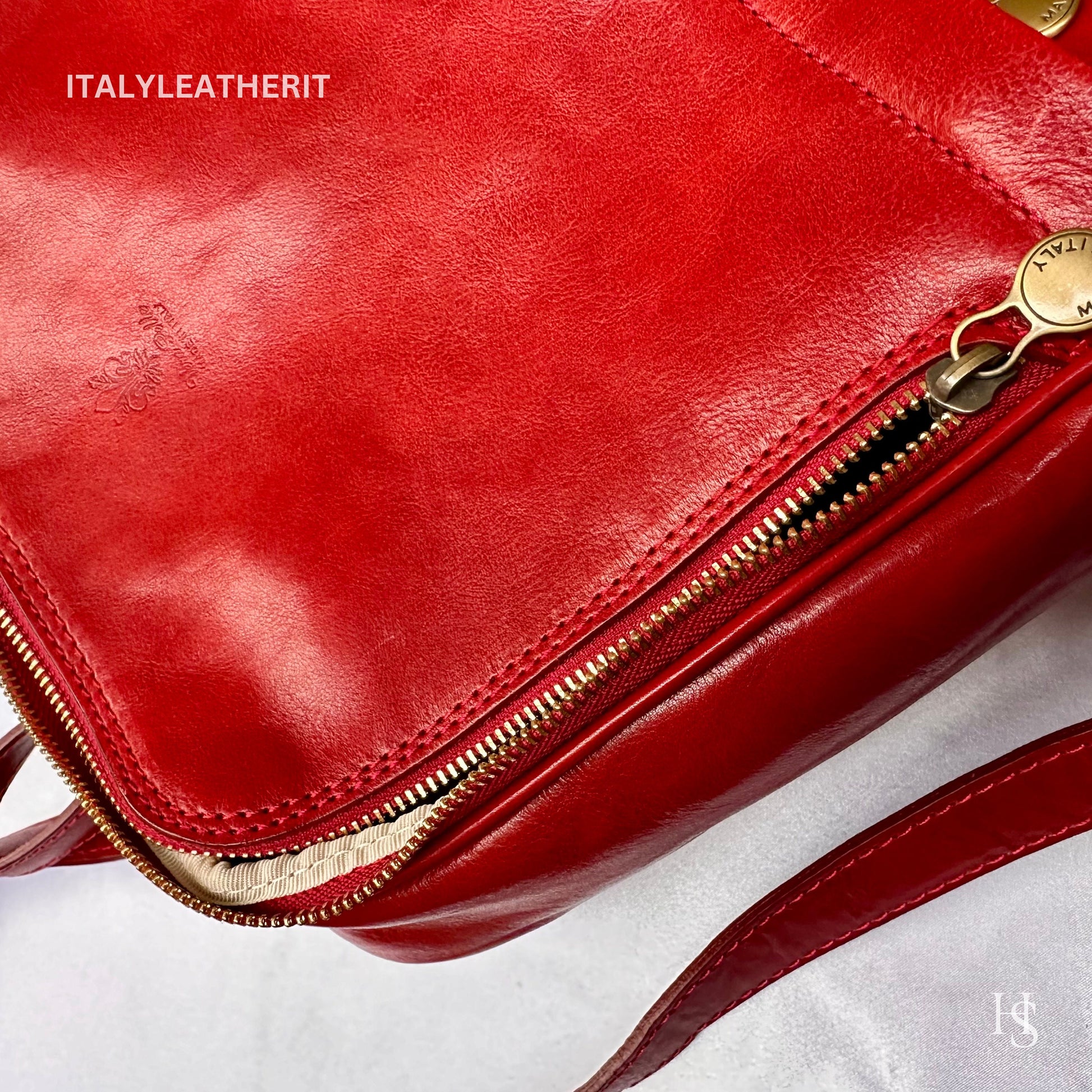Italian Handmade Leather Backpack Unisex ll Genuine Leather Made In Italy Florence, backpack for men and women