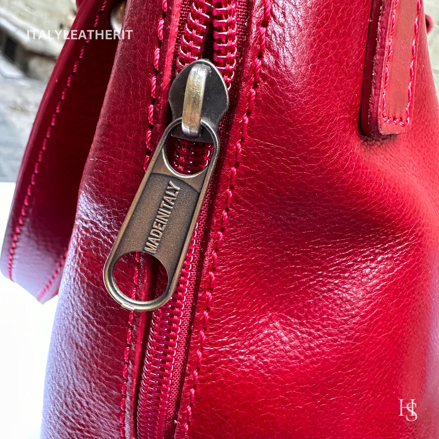 Italian Handmade Leather Bags For Women l l Elegant Leather Tote From Florence, Made in Italy