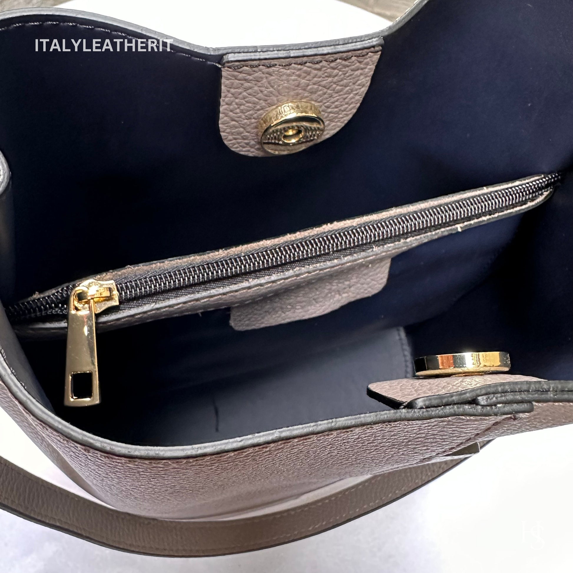 Italian Handmade Leather Bags For Woman l l Elegant Leather Tote From Florence || Made in Italy, Bucket bag