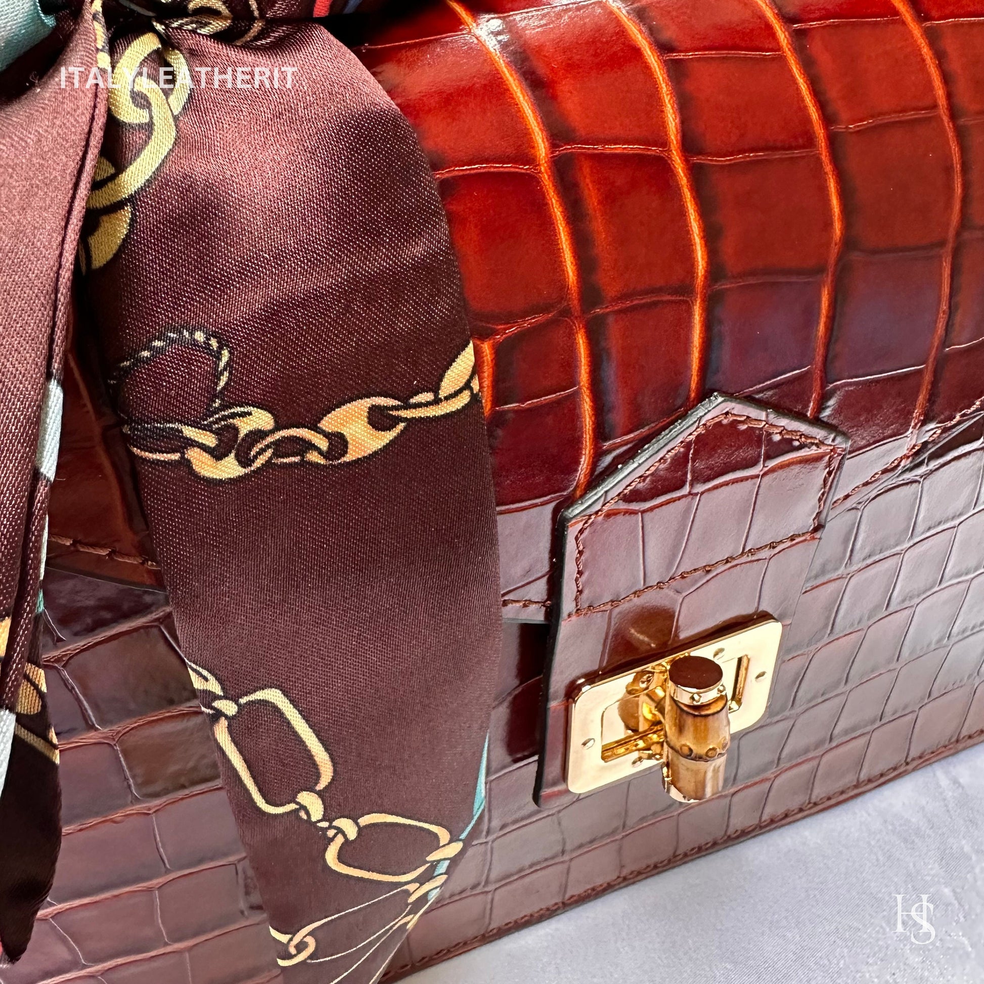Italian Handmade Leather Bags For Woman l l Elegant Leather Tote From Florence | Made in Italy