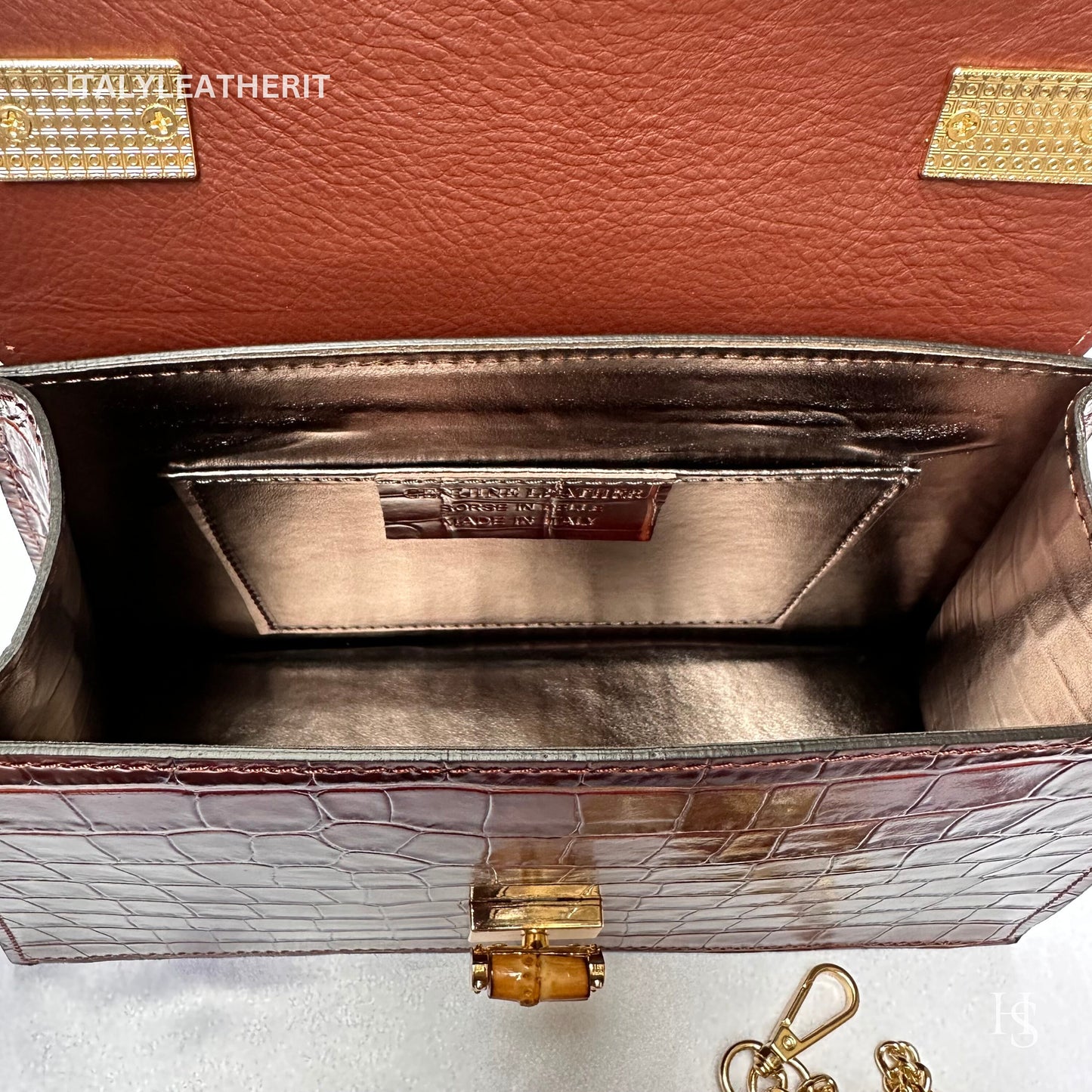 Italian Handmade Leather Bags For Woman l l Elegant Leather Tote From Florence | Made in Italy