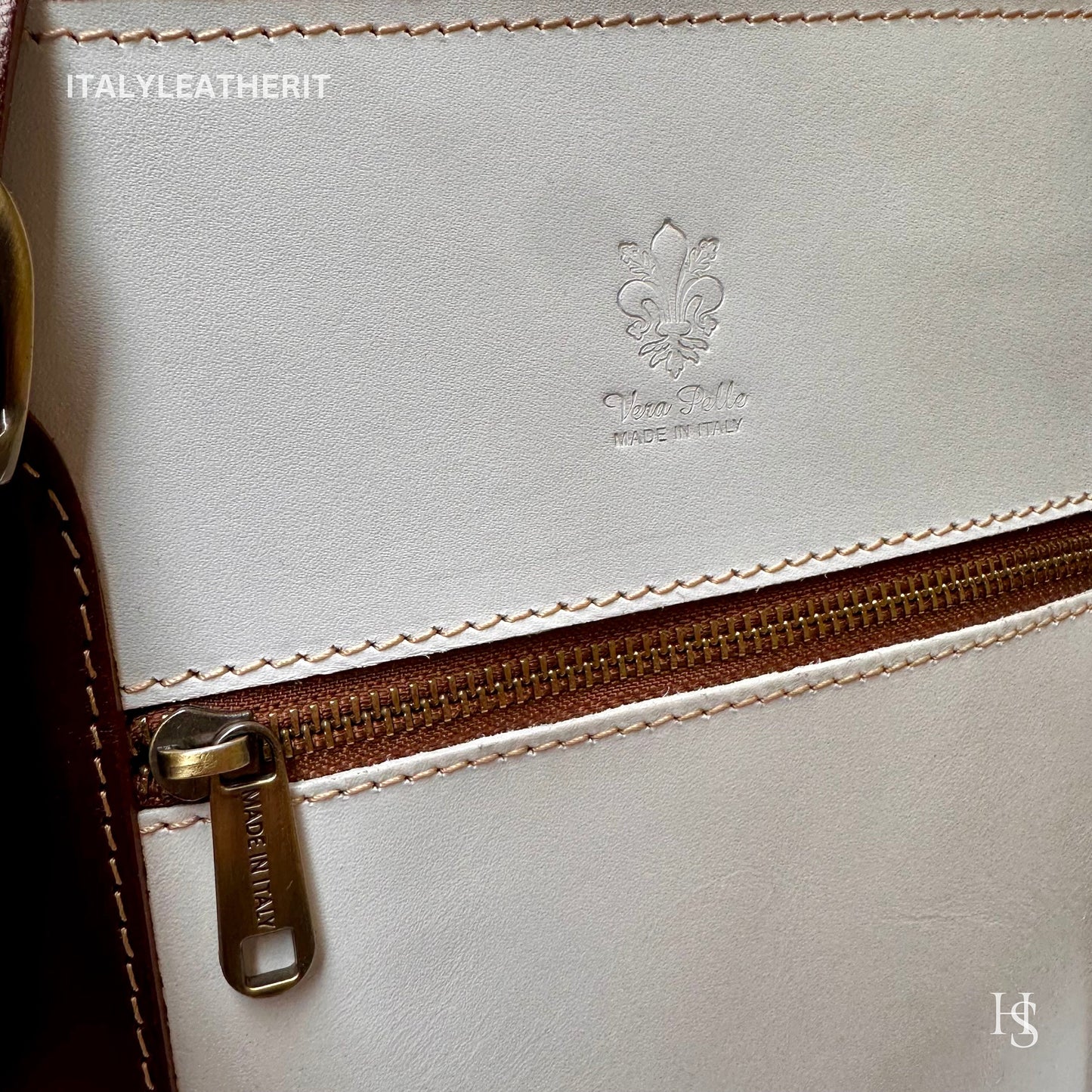 Italian Handmade Leather Bags For Women l l Elegant Leather Tote From Florence, handbag , Multicolor tote